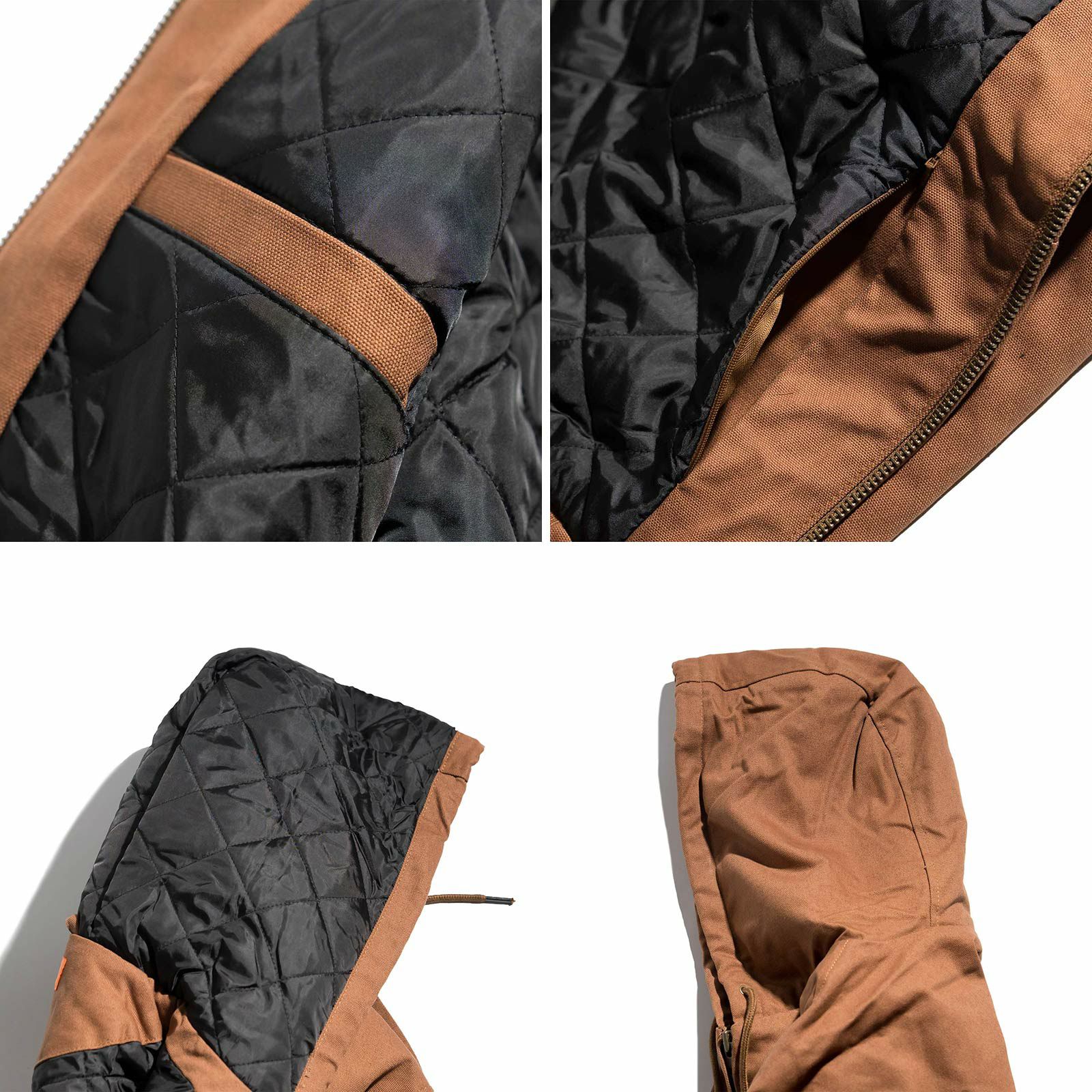 コーナーストーンCORNERSTONEJ763Hダッククロスフーデッドワークジャケット