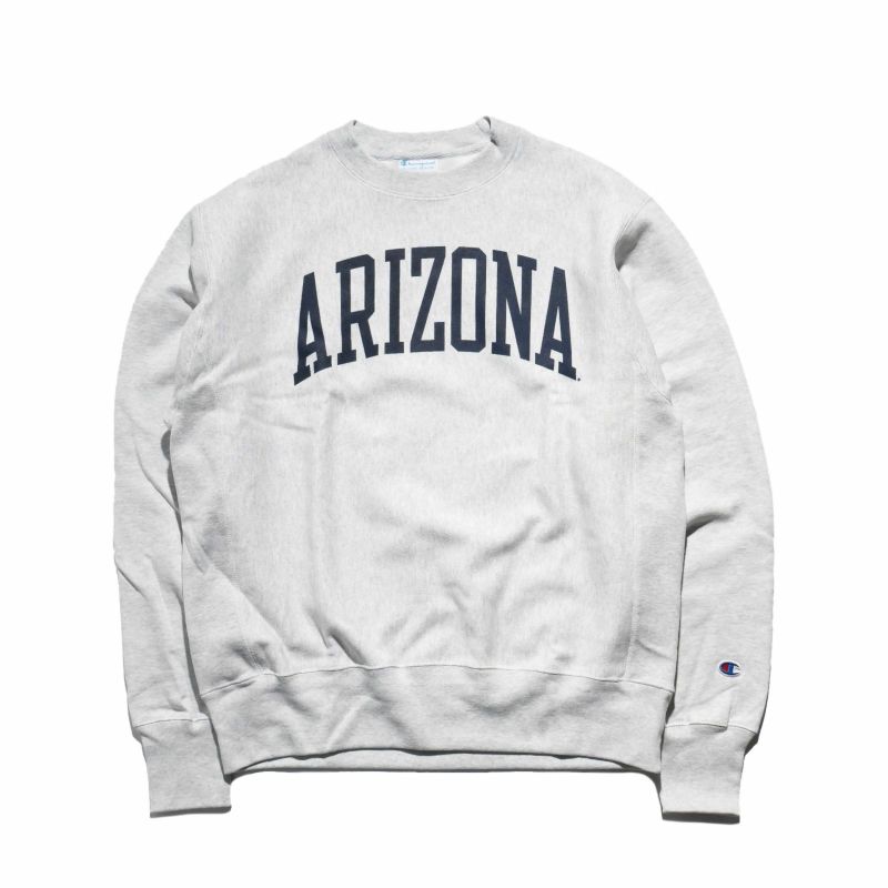 UNIVERSITYOFARIZONAオフィシャルクルーネックカレッジスウェットチャンピオンリバースウィーブ