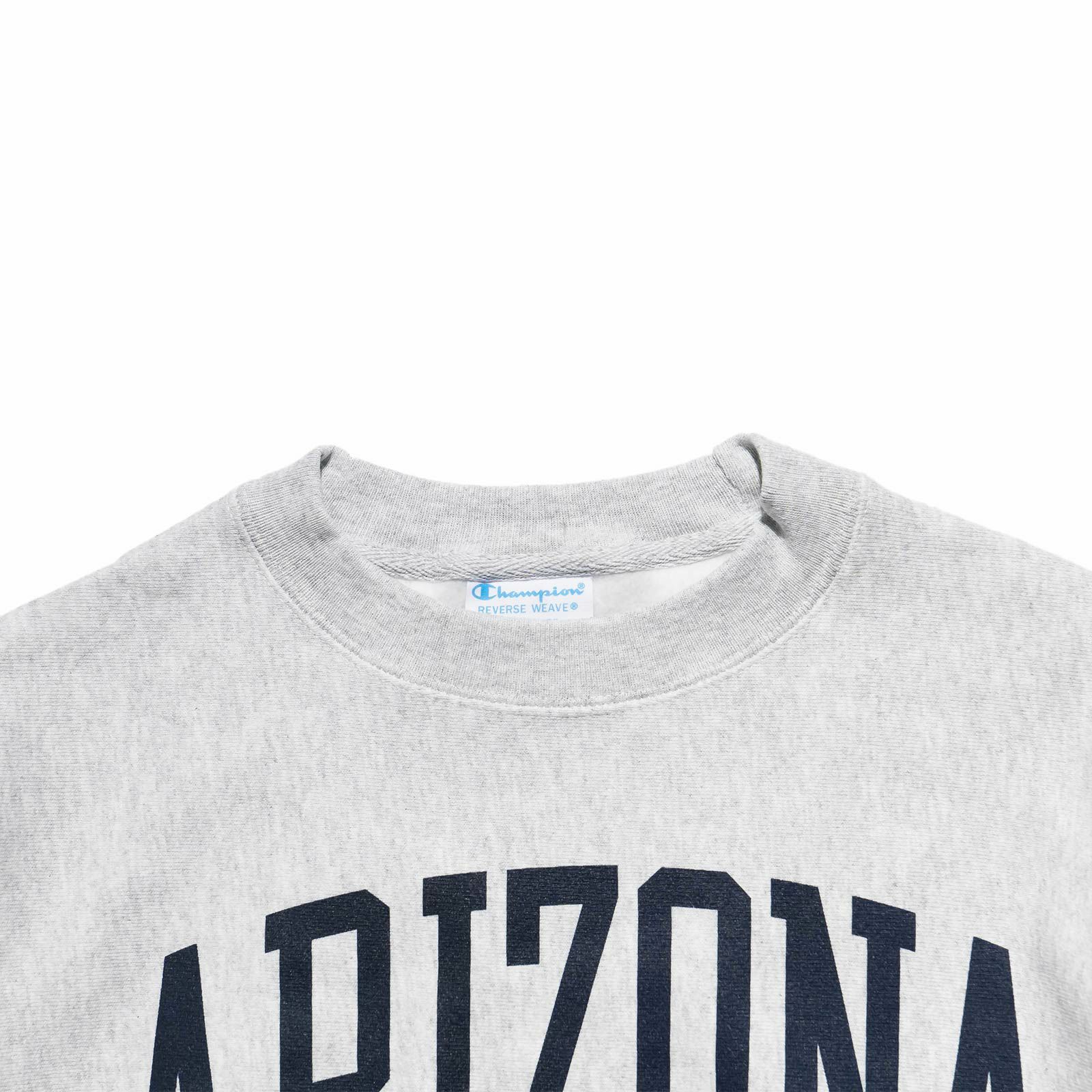 UNIVERSITYOFARIZONAオフィシャルクルーネックカレッジスウェットチャンピオンリバースウィーブ
