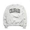 UNIVERSITYOFCOLORADOオフィシャルクルーネックカレッジスウェットチャンピオンリバースウィーブ