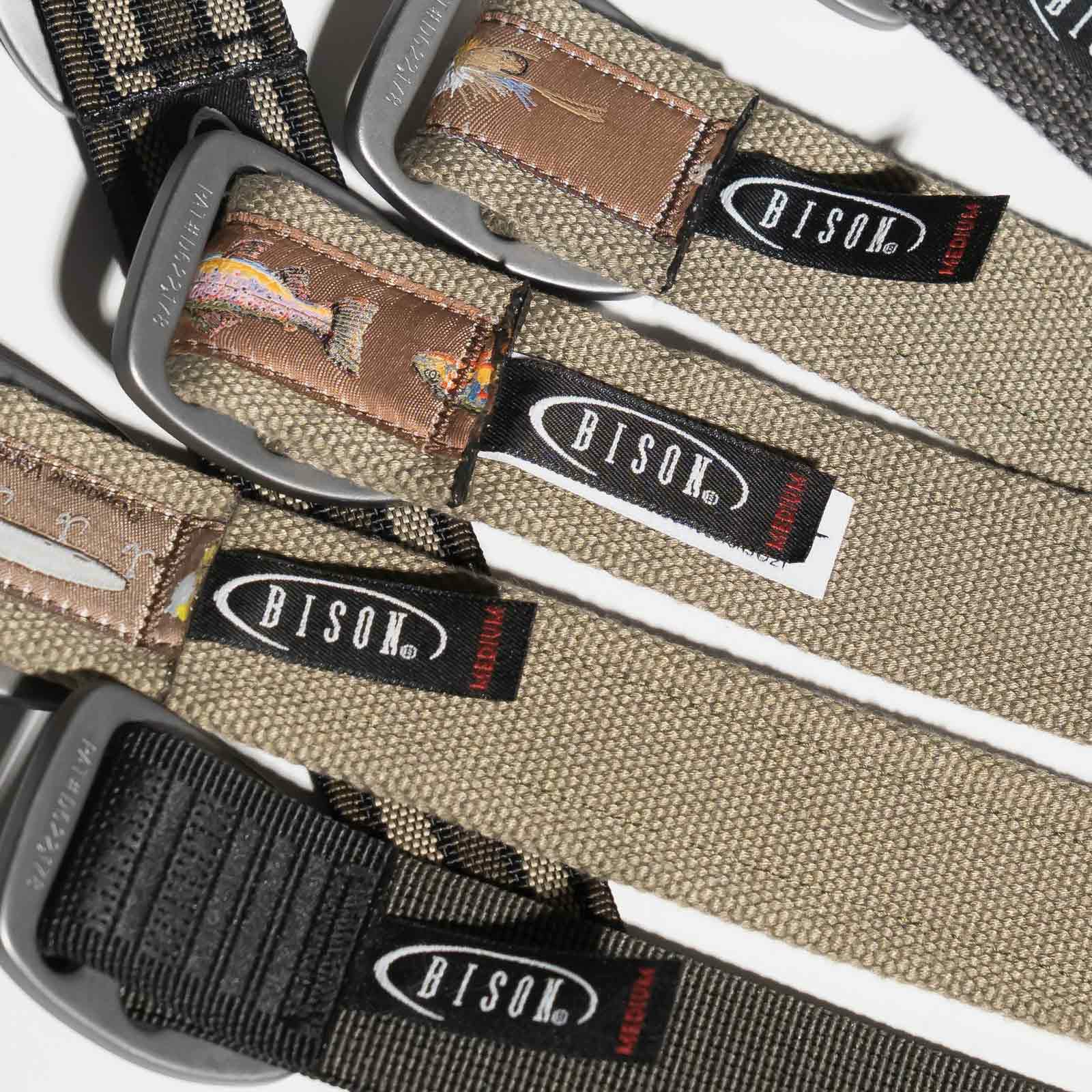 バイソンデザインズBISONDESIGNS38mmタップキャップベルトアメリカ製｜メンズウェブベルトボトルオープナー栓抜きアウトドアMADEINUSA