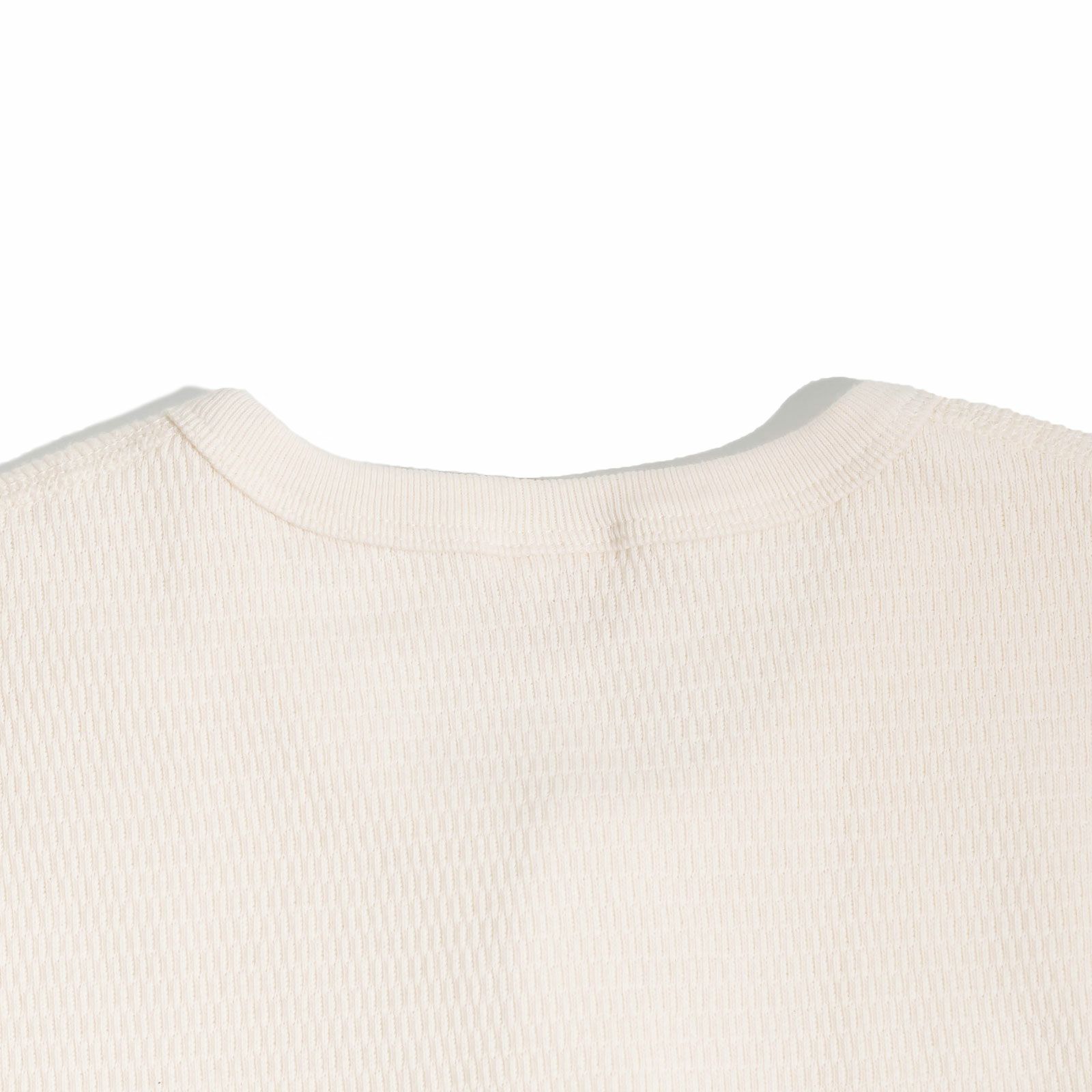 ヘルスニットHealthknit52028サーマルキングラッセルハニカムヘンリーネック半袖パッケージ入り