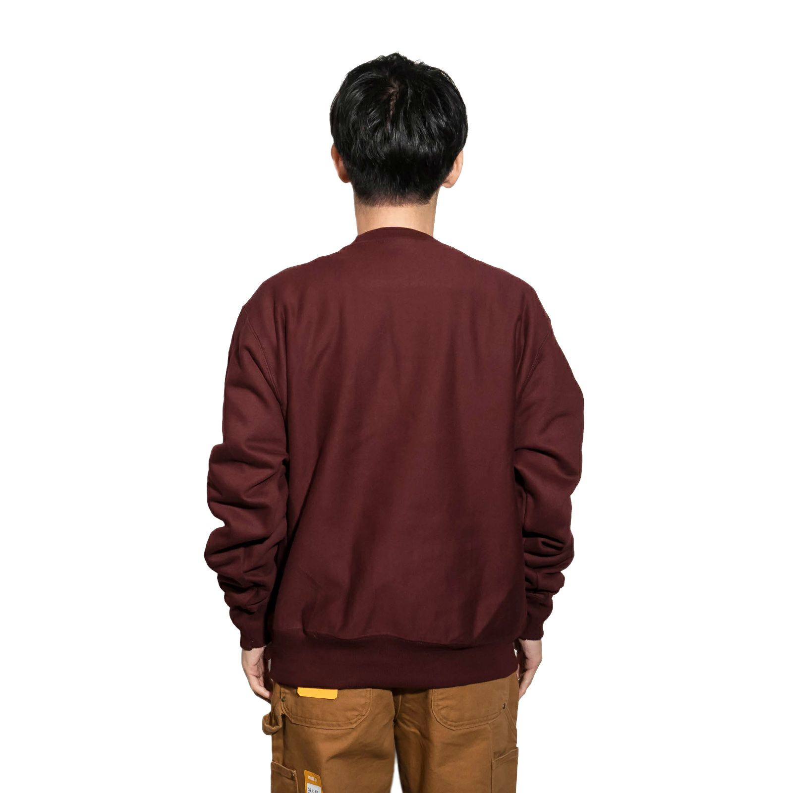 HARVARDUNIVERSITYオフィシャルクルーネックカレッジスウェットチャンピオンリバースウィーブ