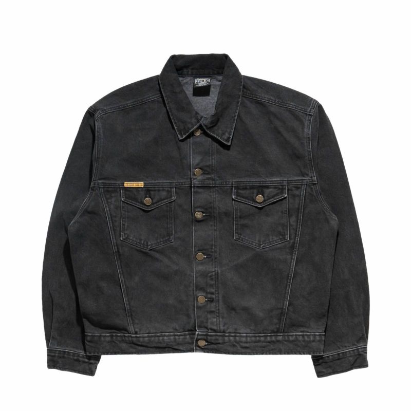 プリズンブルースPRISONBLUESウエスタンジャケットオリジナルユーズドウォッシュニュースクールブラック