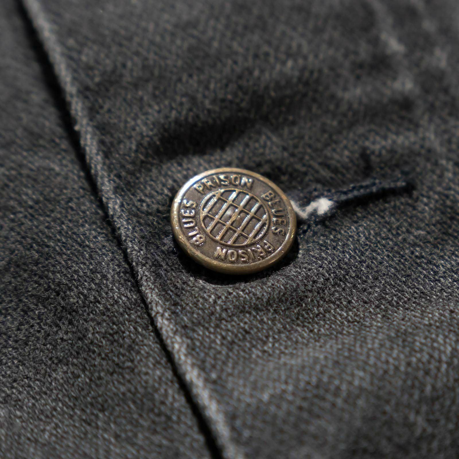 プリズンブルースPRISONBLUESウエスタンジャケットオリジナルユーズドウォッシュニュースクールブラック