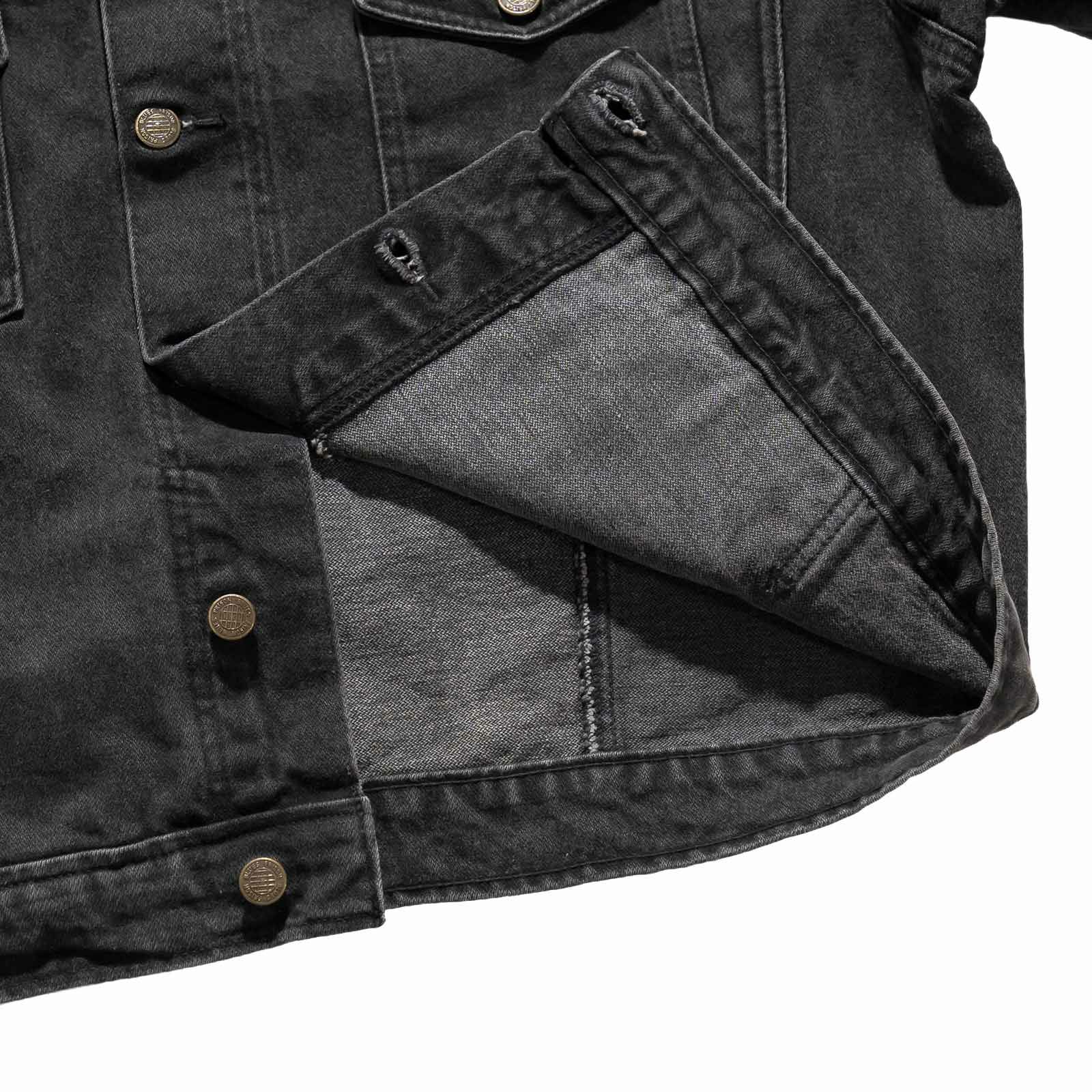 プリズンブルースPRISONBLUESウエスタンジャケットオリジナルユーズドウォッシュニュースクールブラック