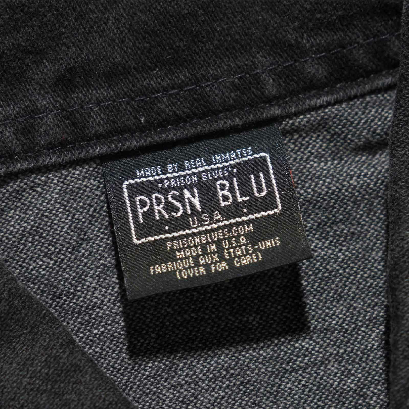 プリズンブルースPRISONBLUESウエスタンジャケットオリジナルユーズドウォッシュニュースクールブラック