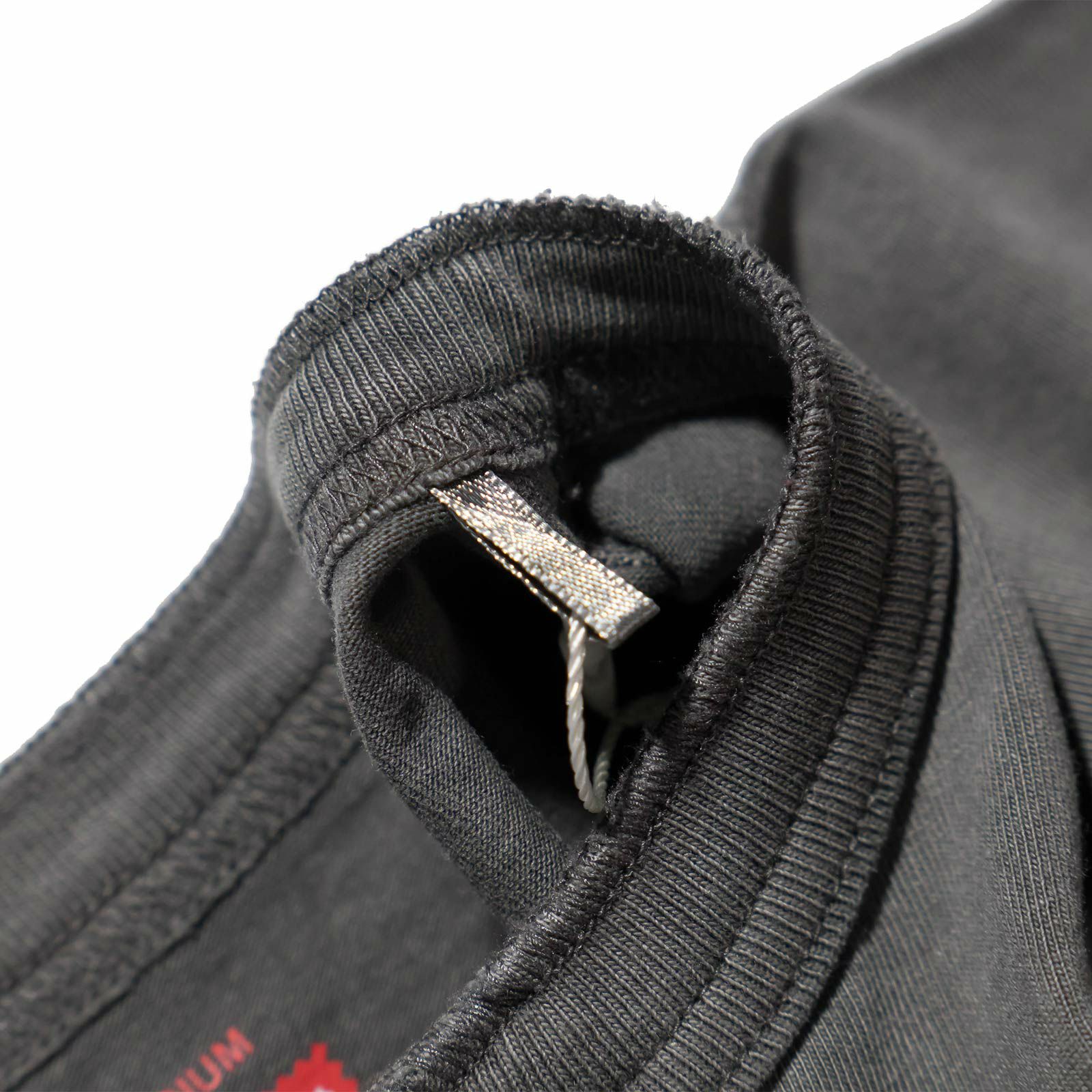 ヘルスニットHealthknitHR25S-M104U.S.コットンジャージー硫化染め半袖ヘンリーネックTシャツ