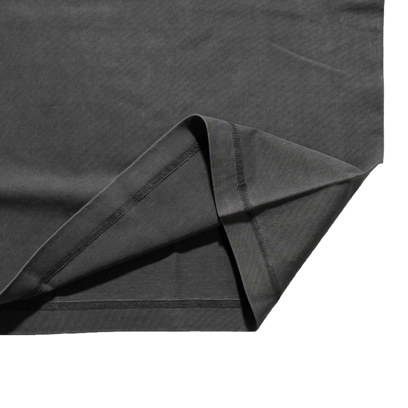 ヘルスニットHealthknitHR25S-M104U.S.コットンジャージー硫化染め半袖ヘンリーネックTシャツ