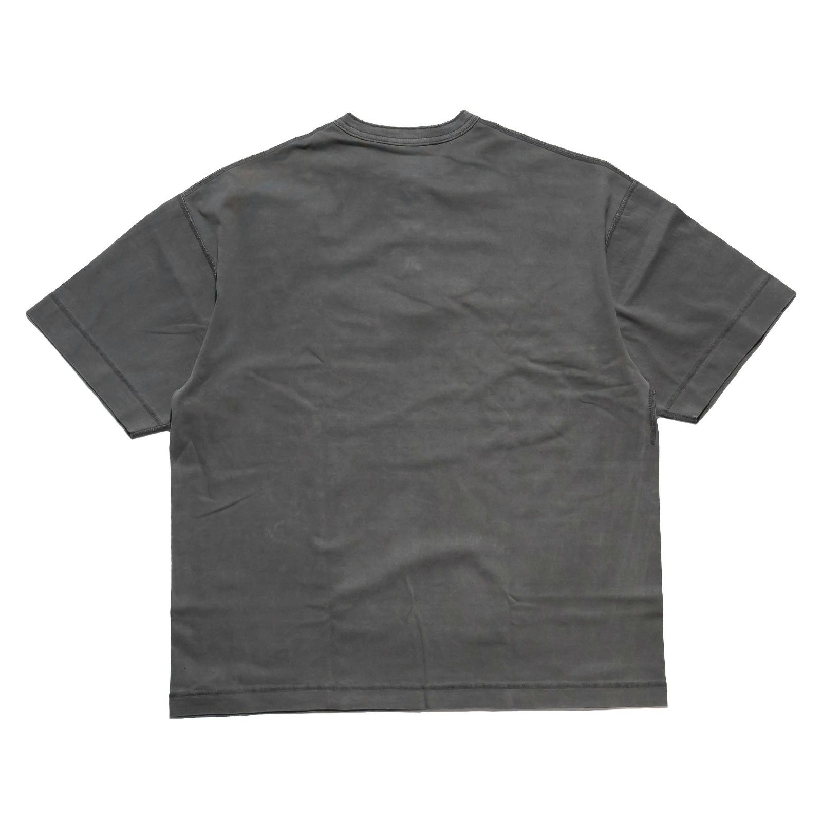 ヘルスニットHealthknitHR25S-M104U.S.コットンジャージー硫化染め半袖ヘンリーネックTシャツ