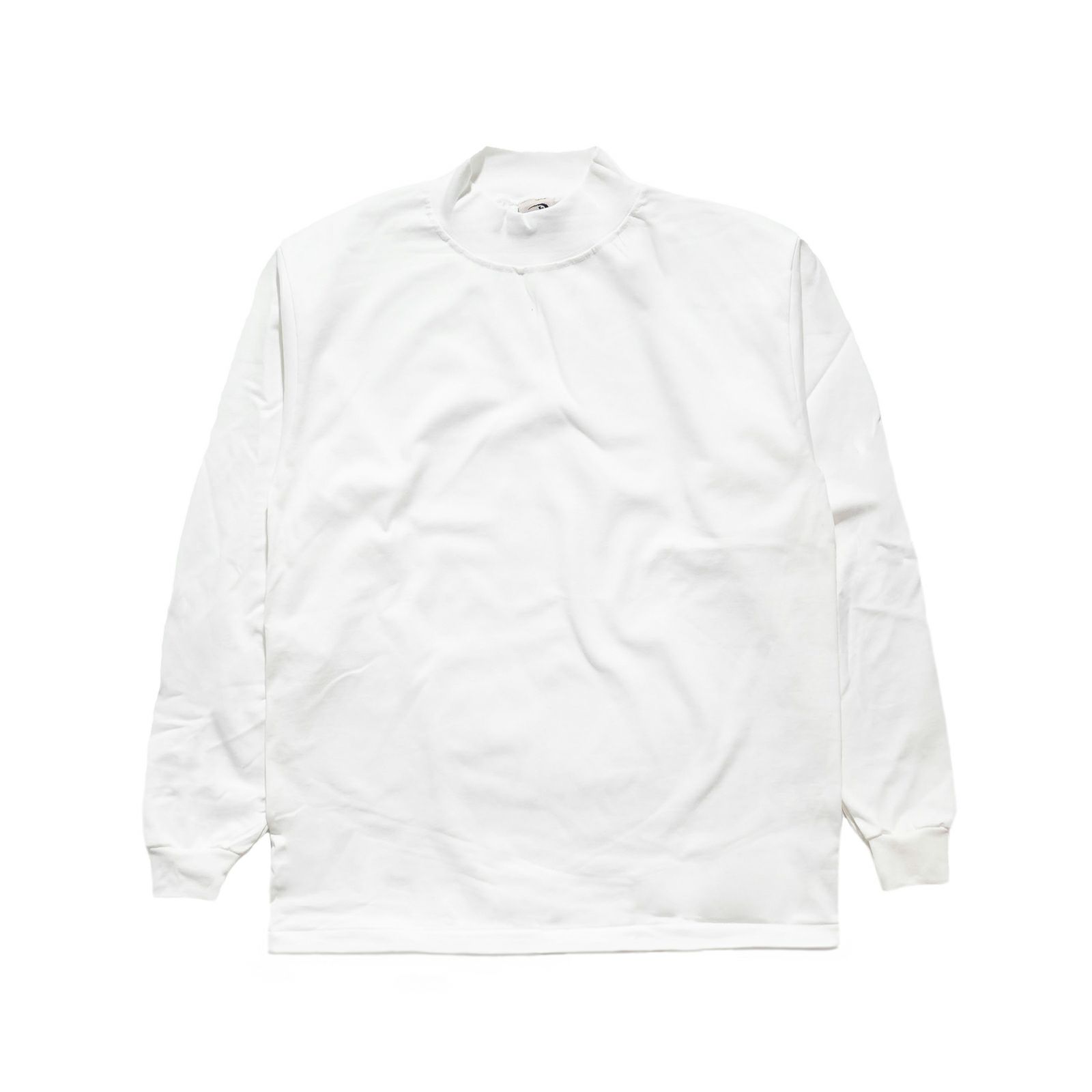 カルクルーCalCru長袖モックネックTシャツ