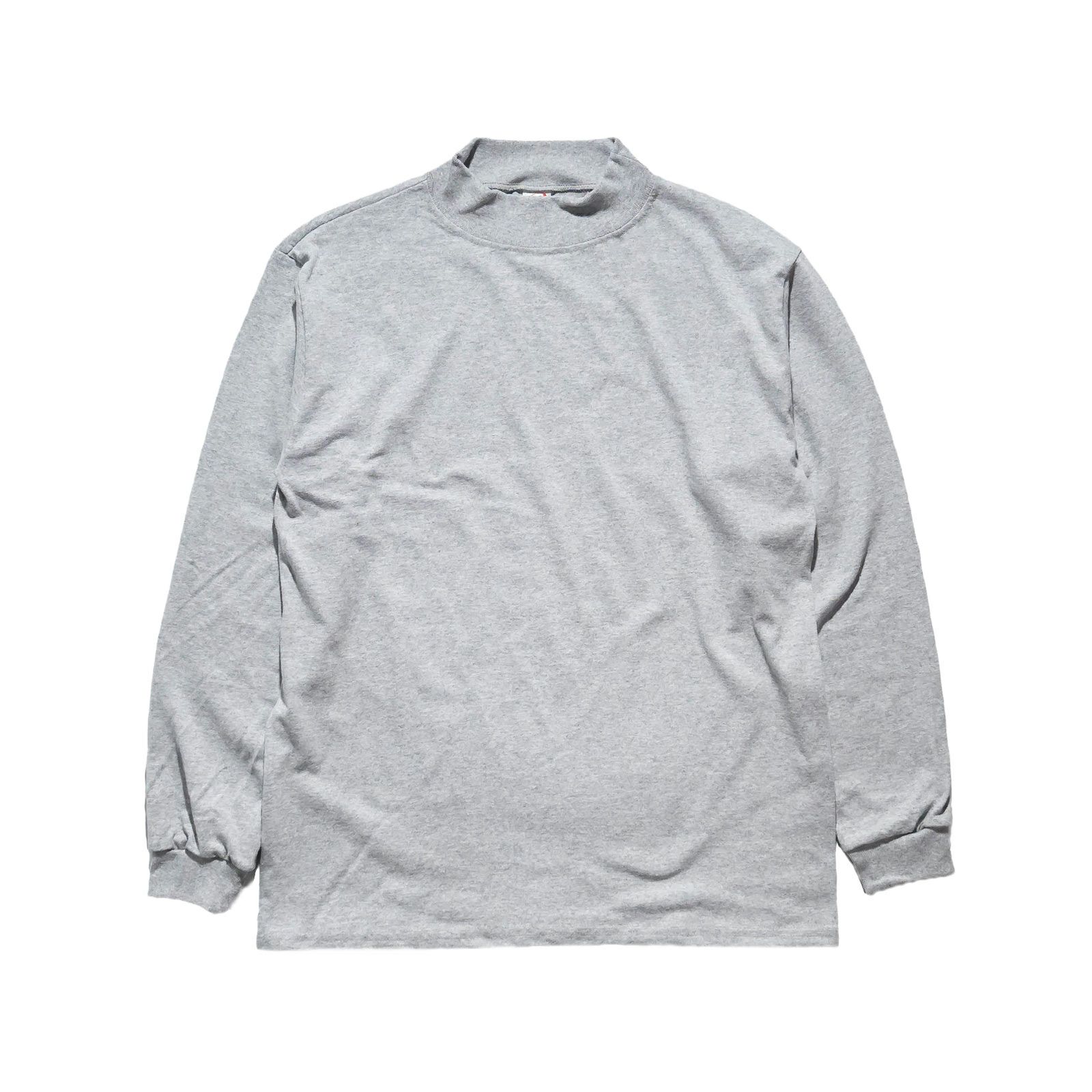 カルクルーCalCru長袖モックネックTシャツ