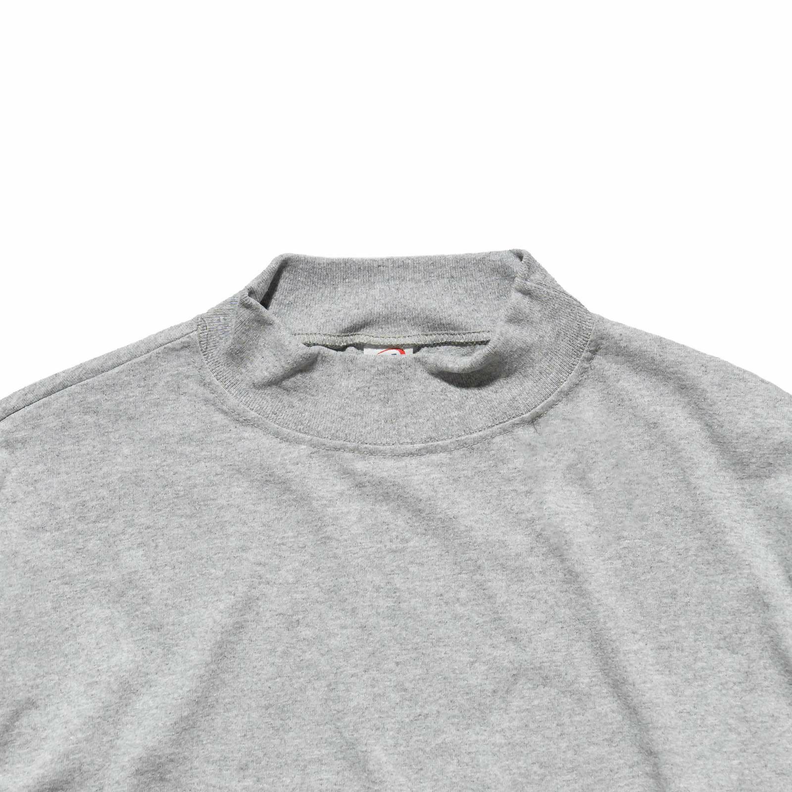 カルクルーCalCru長袖モックネックTシャツ