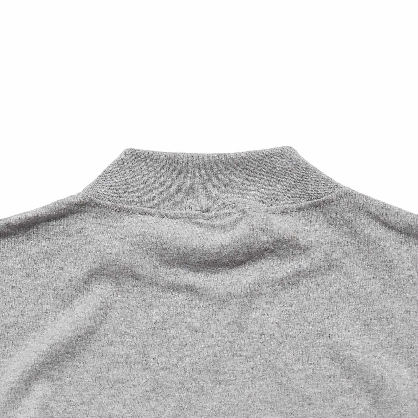 カルクルーCalCru長袖モックネックTシャツ