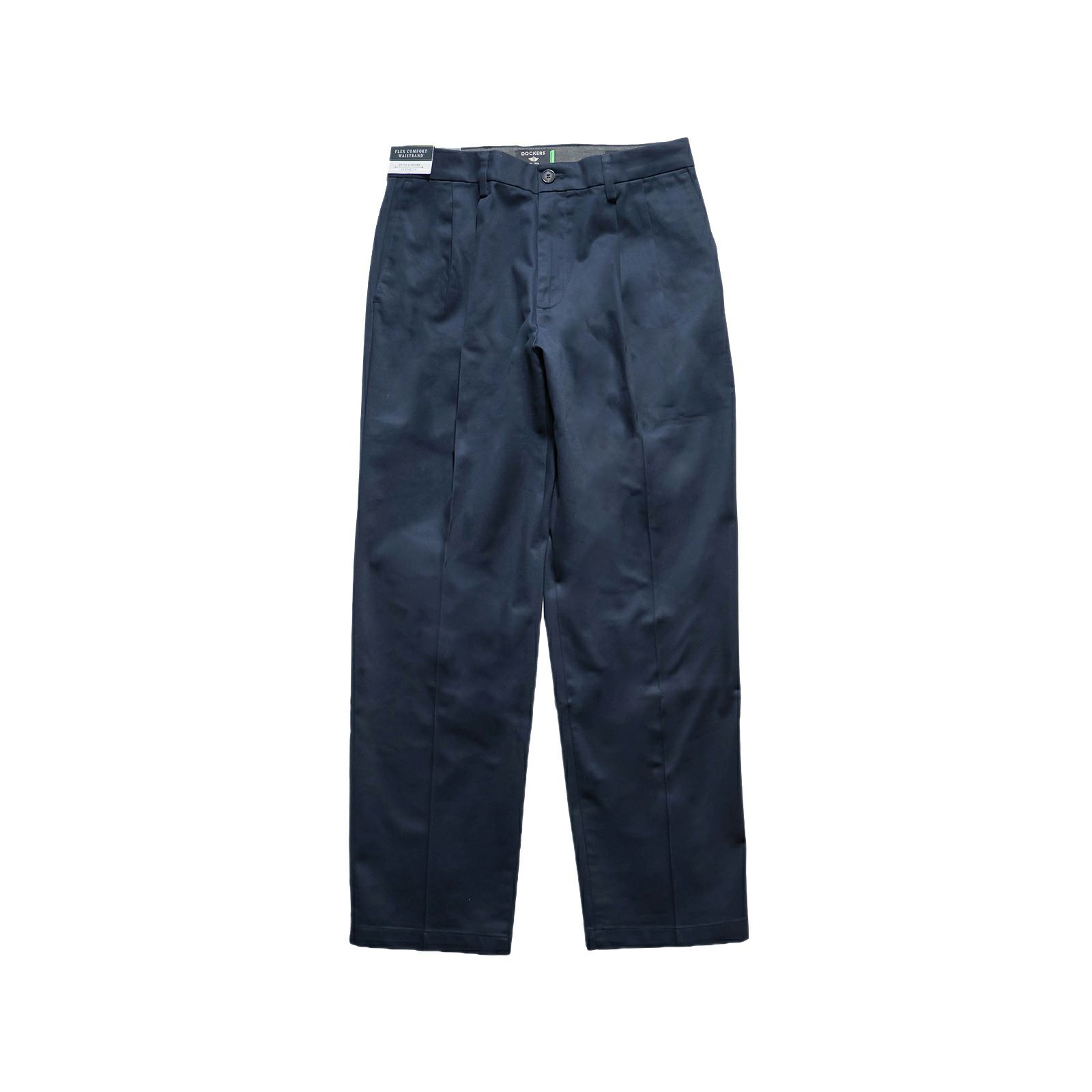 ドッカーズDOCKERSシグネチャーアイロンフリーカーキプリーツクラッシックフィットステインディフェンダー