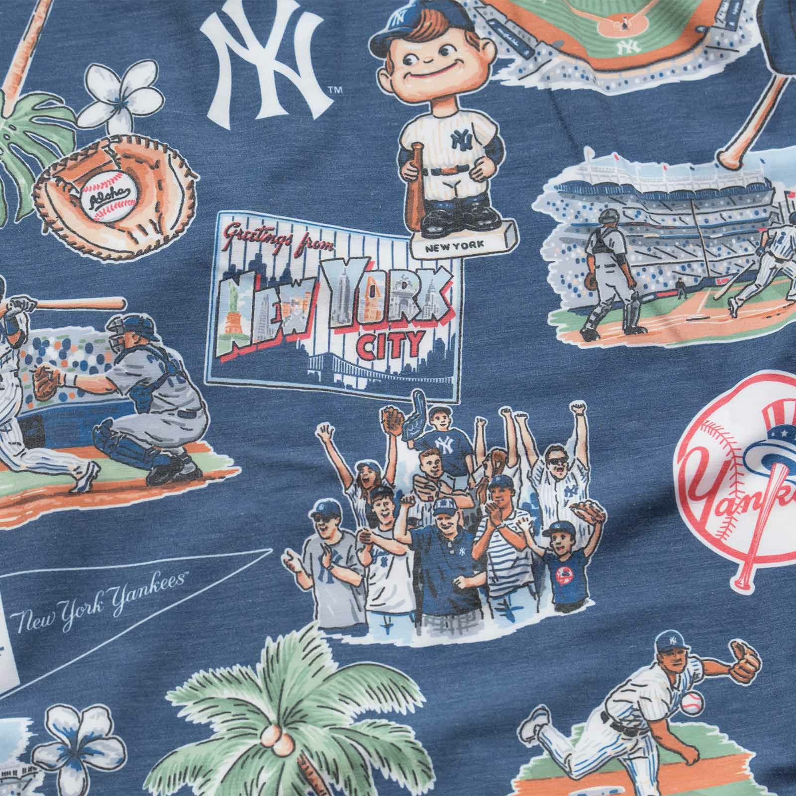 レインスプーナーREYNSPOONER半袖アロハシャツフルオープンシーニックメジャーリーグ公式