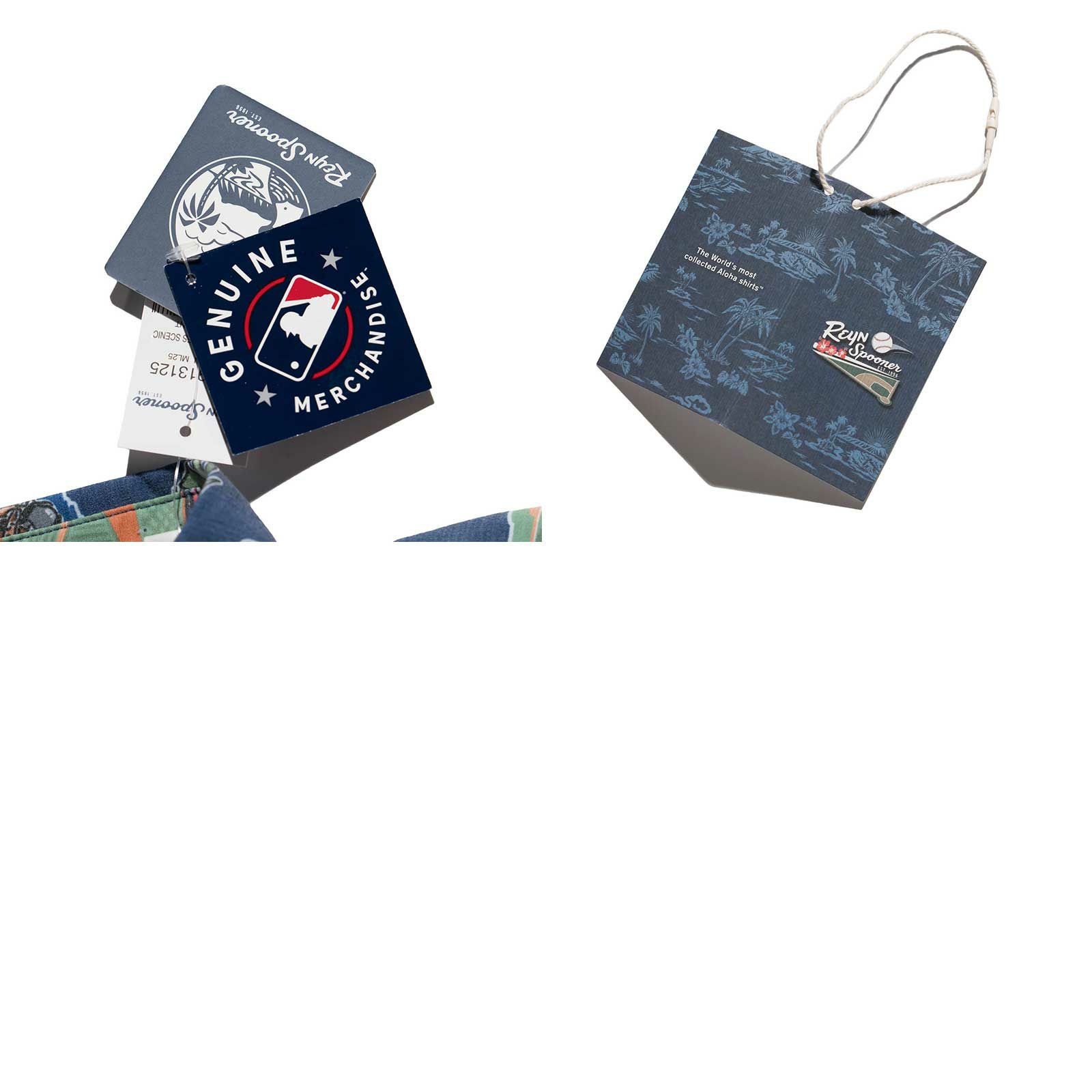 レインスプーナーREYNSPOONER半袖アロハシャツフルオープンシーニックメジャーリーグ公式