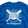 ピンクスホットドッグスPINK’SHOTDOGS長袖Tシャツピンクスラブズドジャーズ