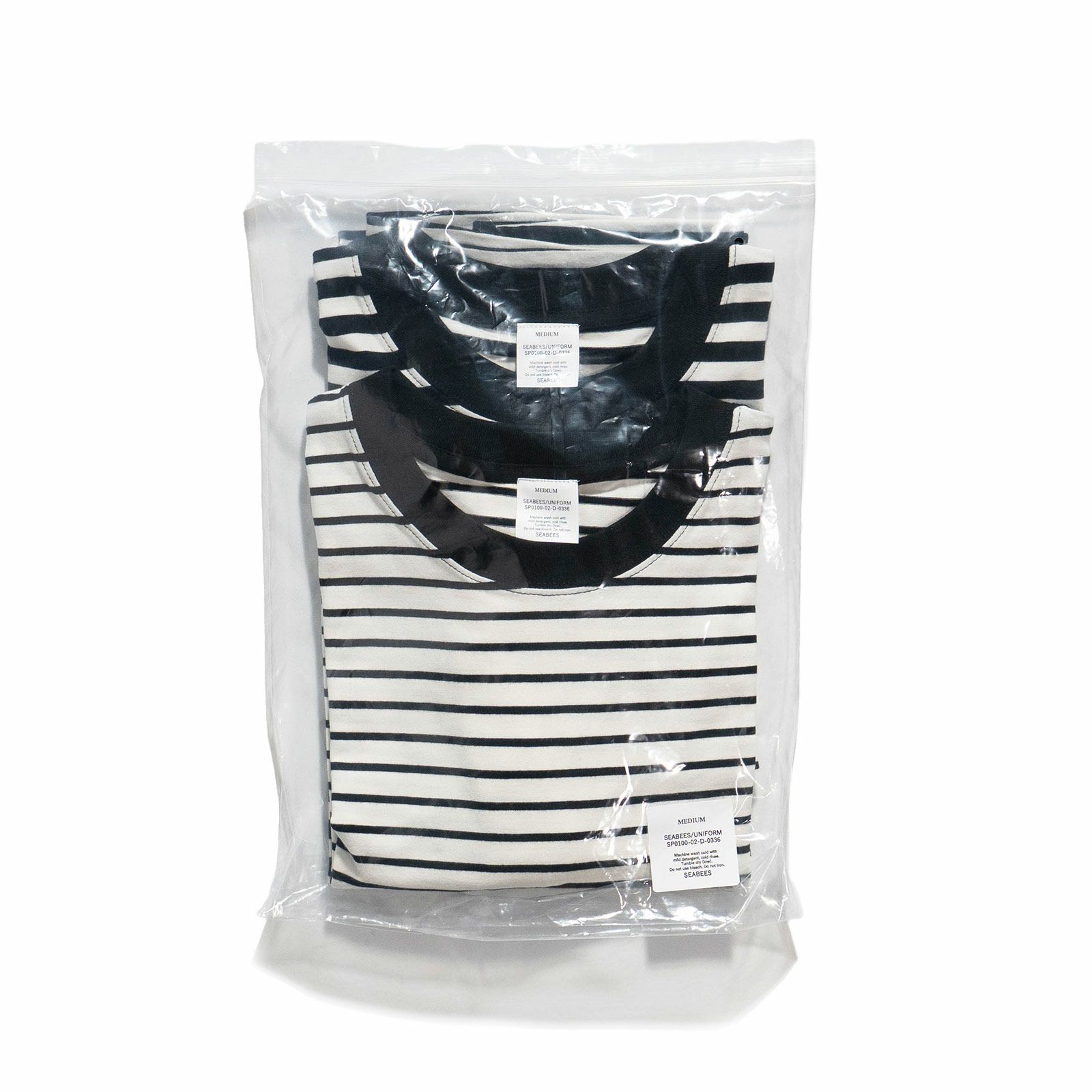 シービーズSEABEESボーダーTシャツ2枚パック