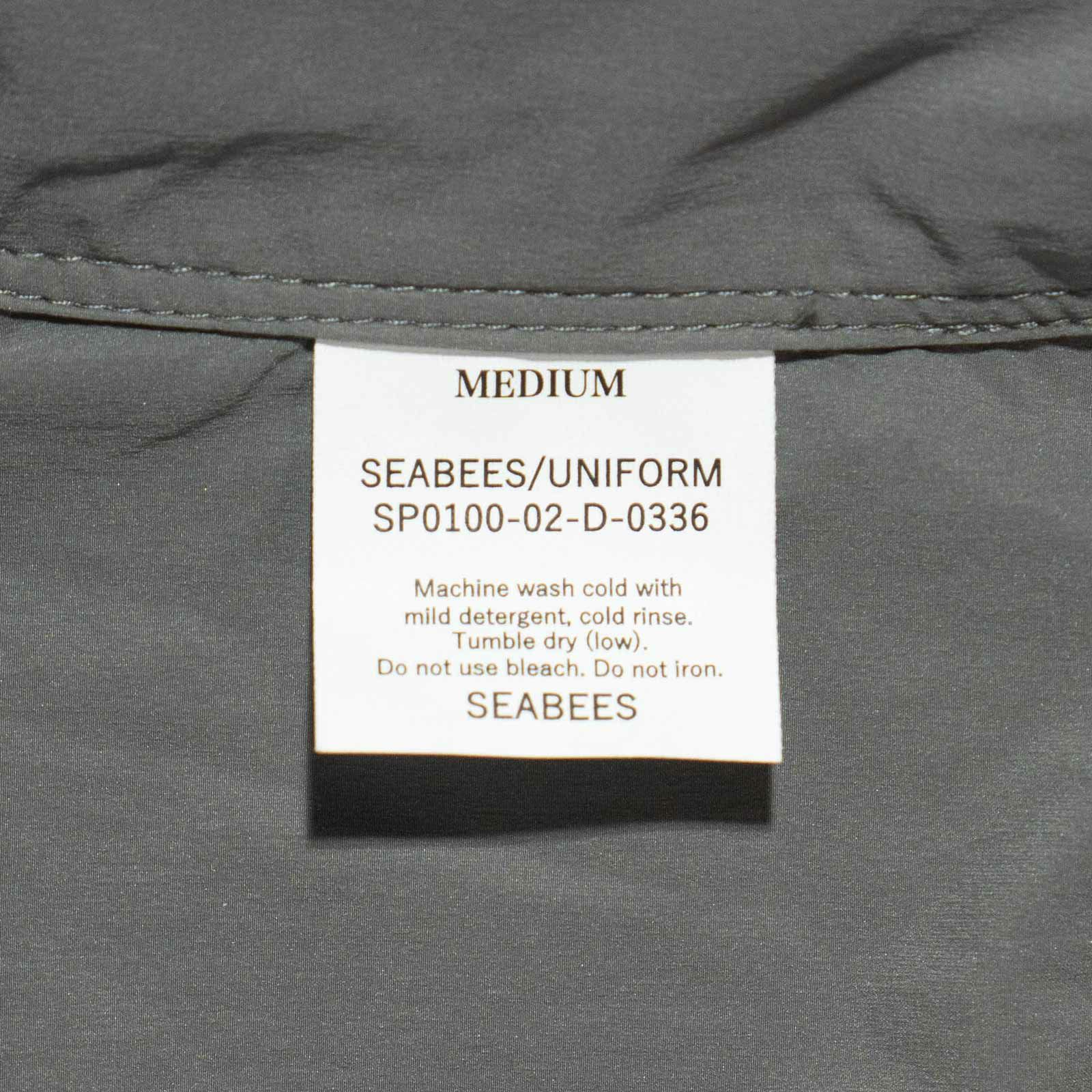 シービーズSEABEESゼログラビディナイロンシャツ2521-SB19