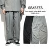 シービーズSEABEESゼログラビディナイロンワイドパンツ2521-SB18