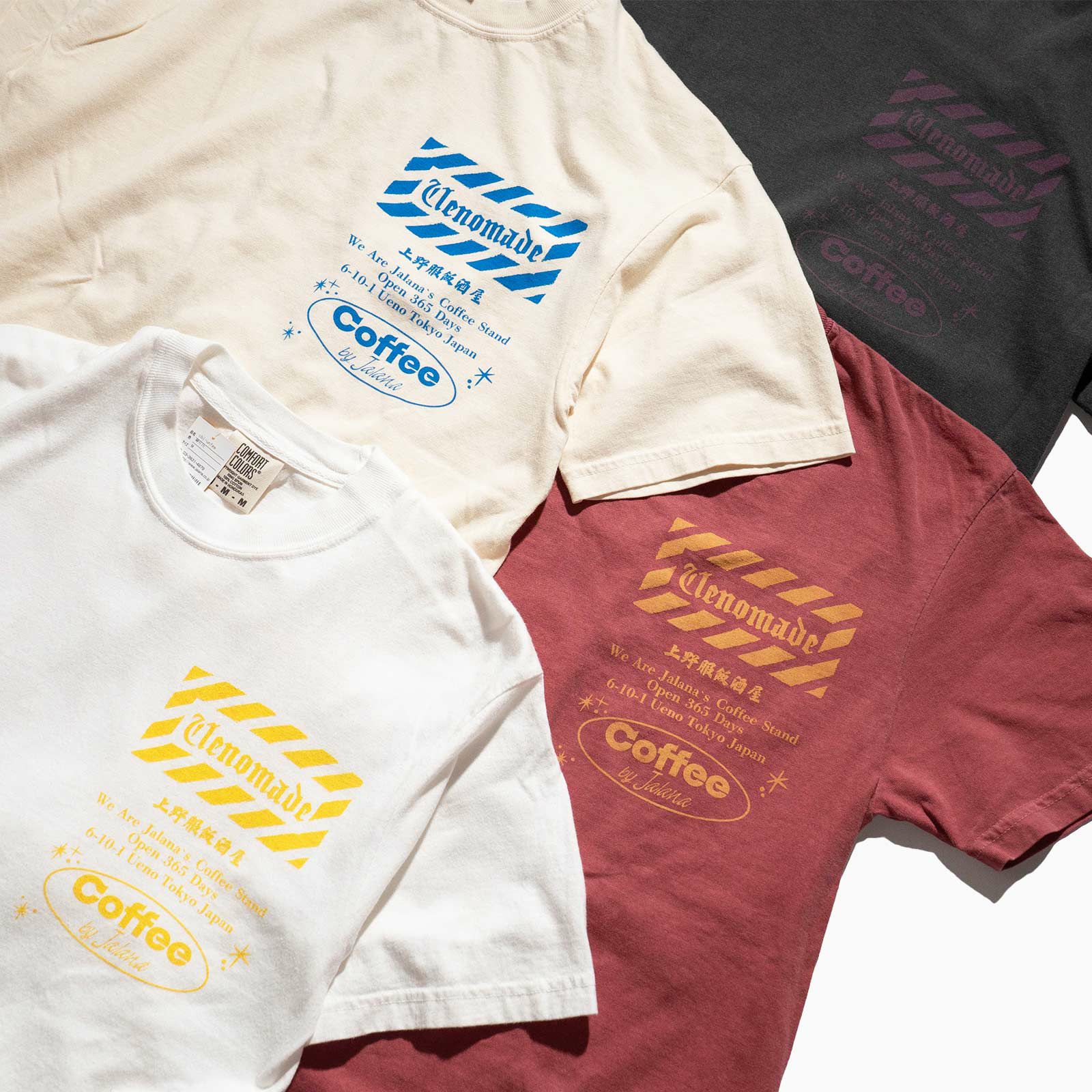 コーヒーバイジャラーナCoffeebyJalanaウエノTシャツ2