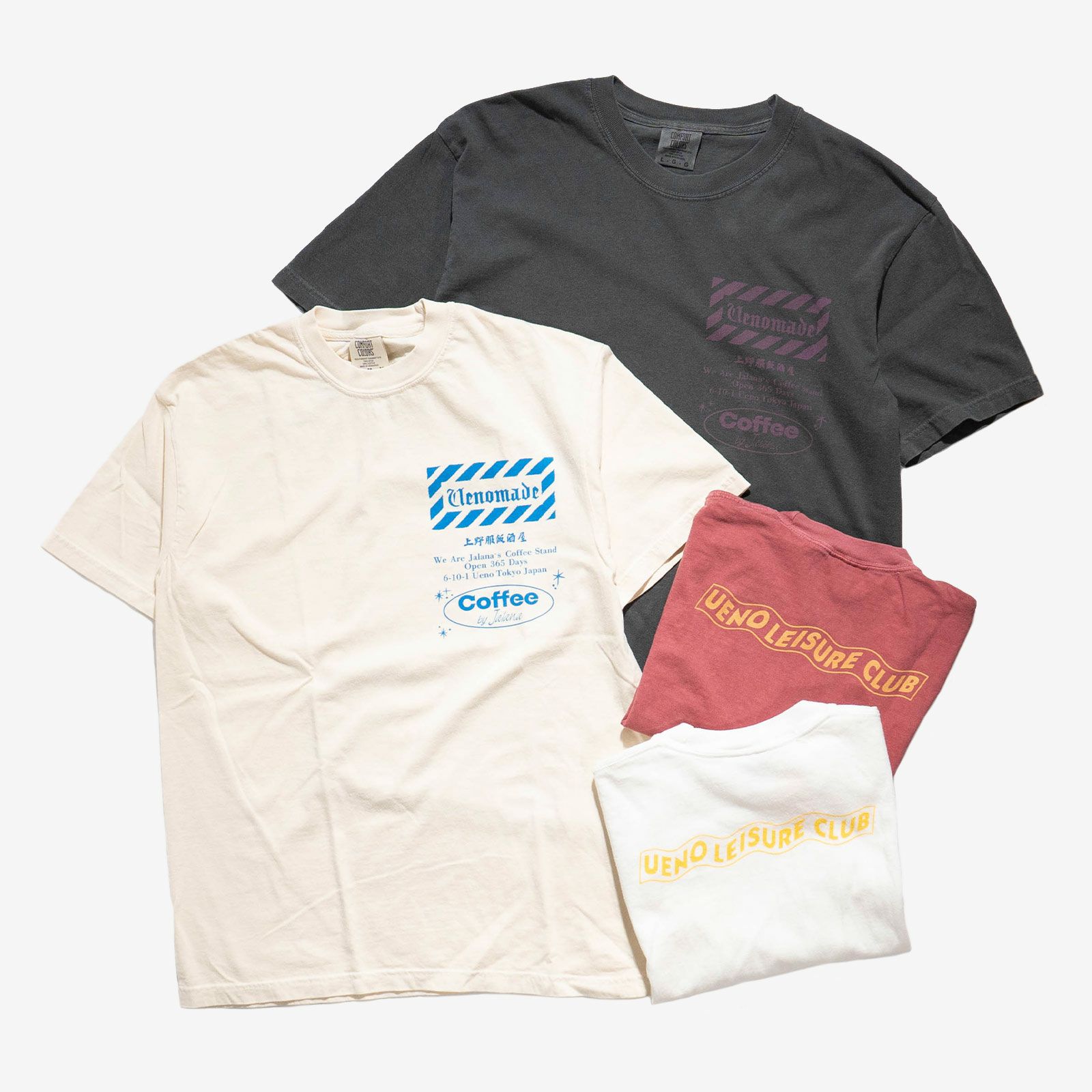 コーヒーバイジャラーナCoffeebyJalanaウエノTシャツ2