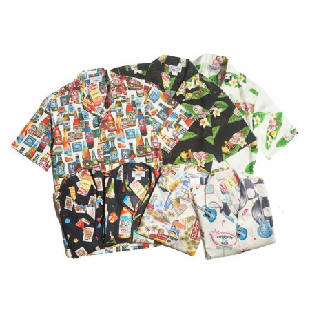us購入　PACIFIC LEGEND パシフィック レジェンド タバスコ 総柄 us購入 PACIFIC LEGEND パシフィック レジェンド タバスコ 総柄