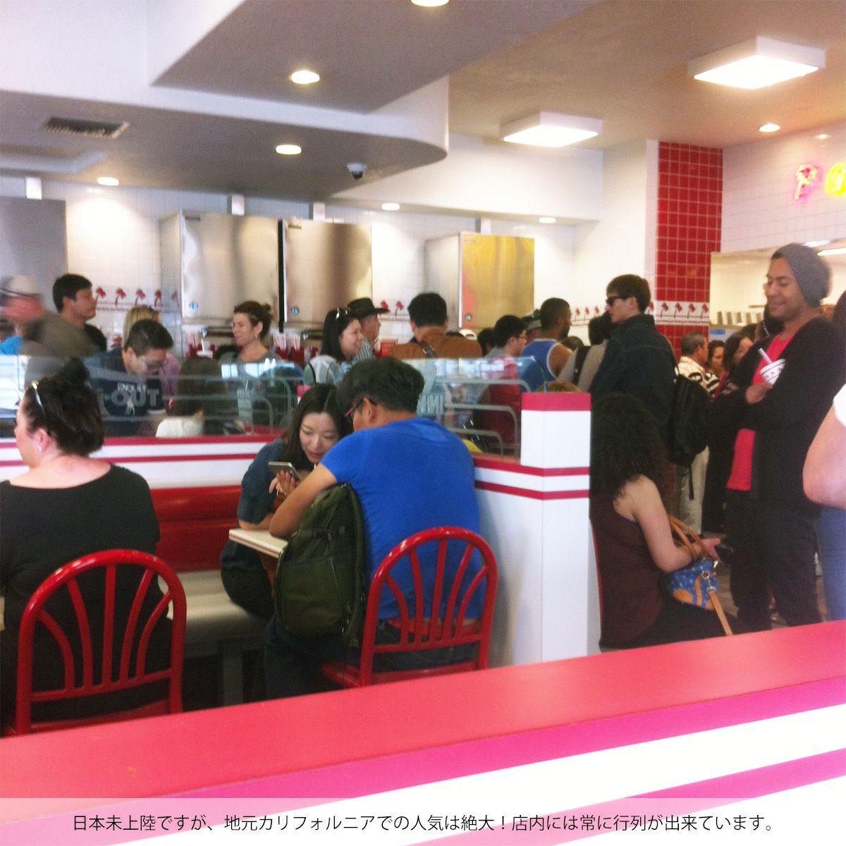 インアンドアウトバーガー半袖Tシャツ2025ビーチクルーズブラック