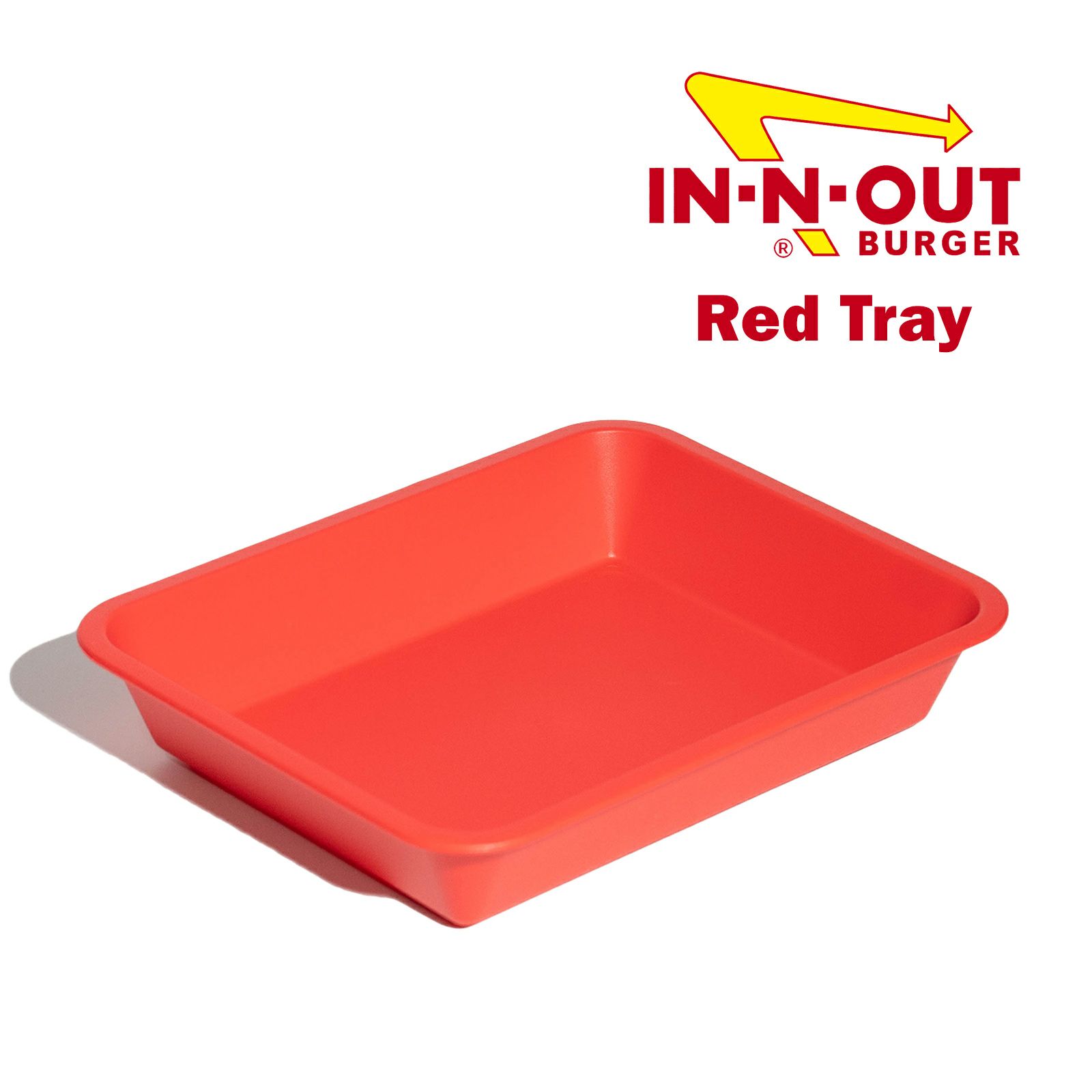 インアンドアウトバーガーレッドトレイ