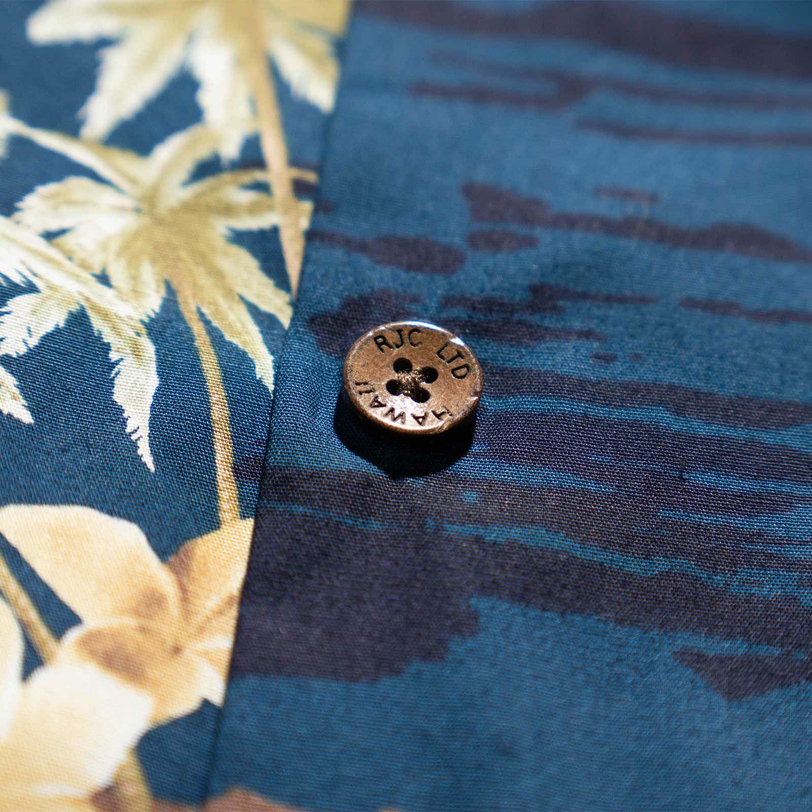 ロバートJクランシーRJC半袖アロハシャツ#102C516ハワイ製