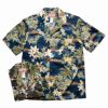 ロバートJクランシーRJC半袖アロハシャツ#102C516ハワイ製