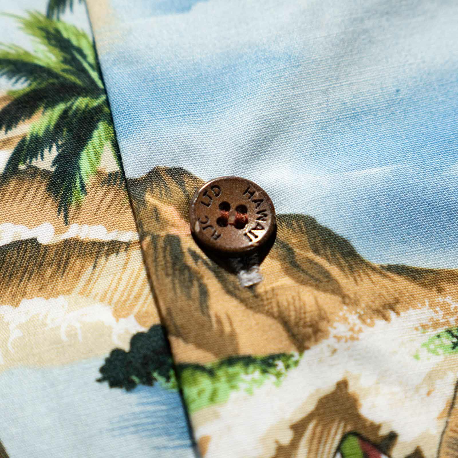 ロバートJクランシーRJC半袖アロハシャツ#102C537ハワイ製