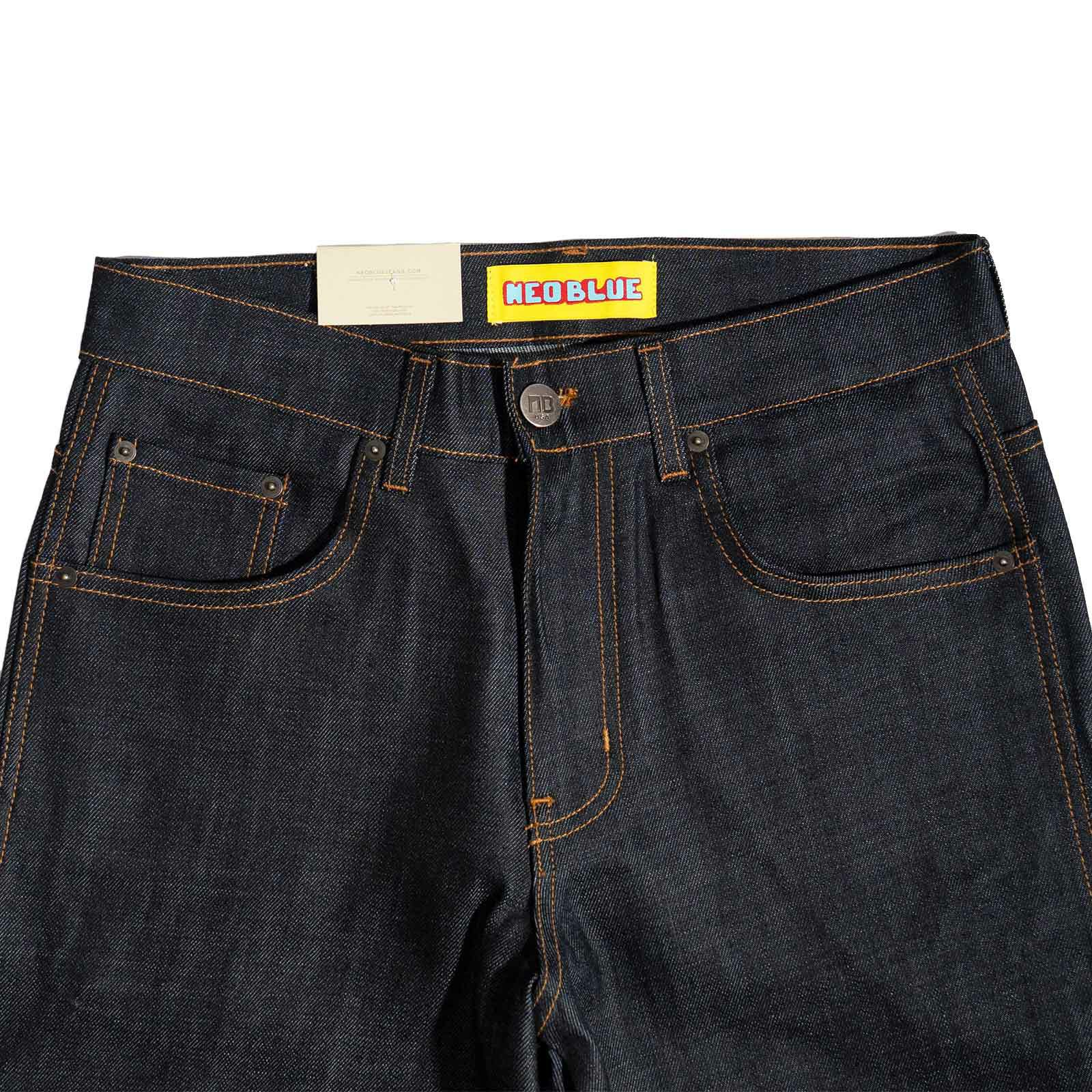 ネオブルーNEOBLUEバギーカーペンターショーツクロススーパーダーク