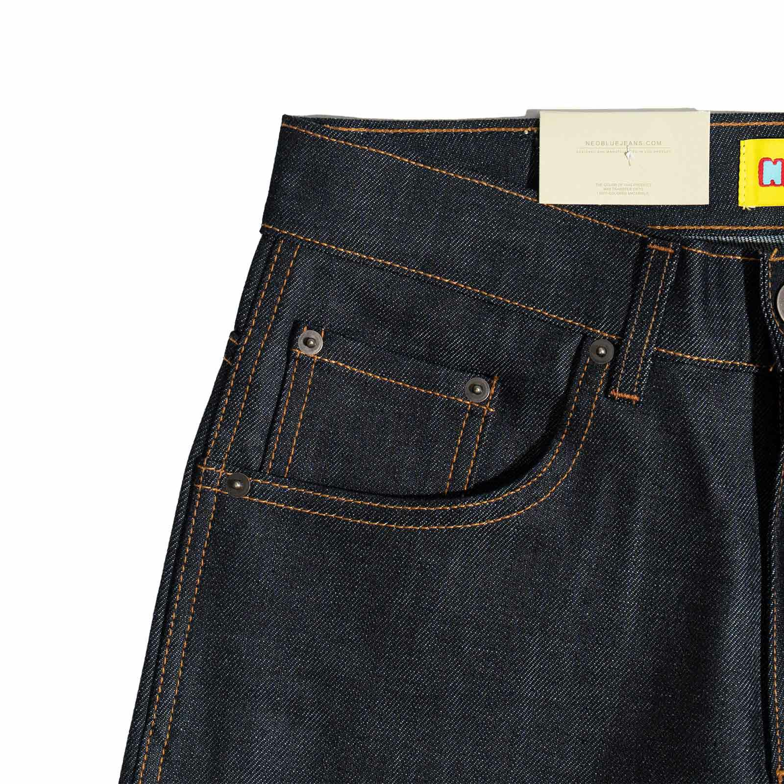 ネオブルーNEOBLUEバギーカーペンターショーツクロススーパーダーク