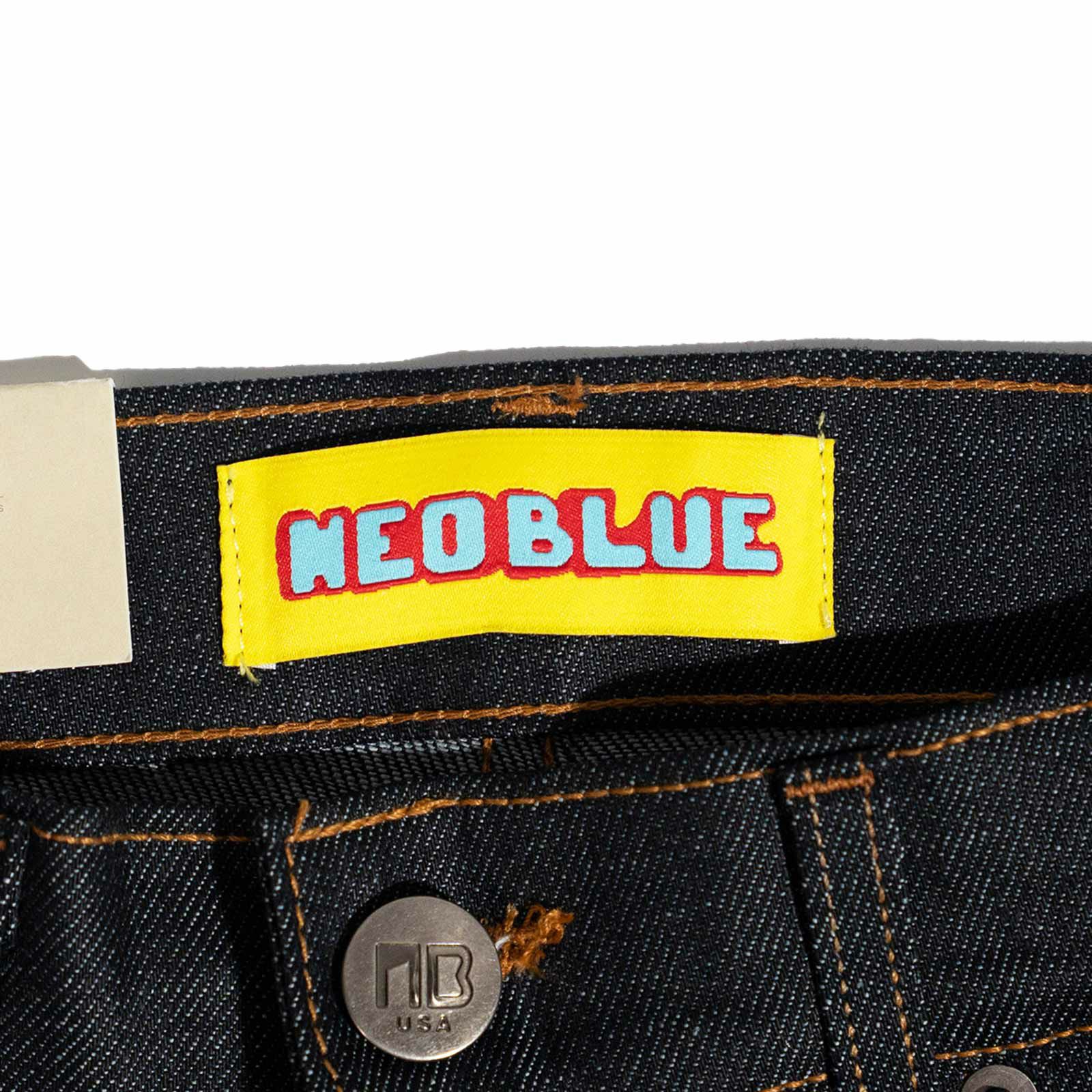 ネオブルーNEOBLUEバギーカーペンターショーツクロススーパーダーク