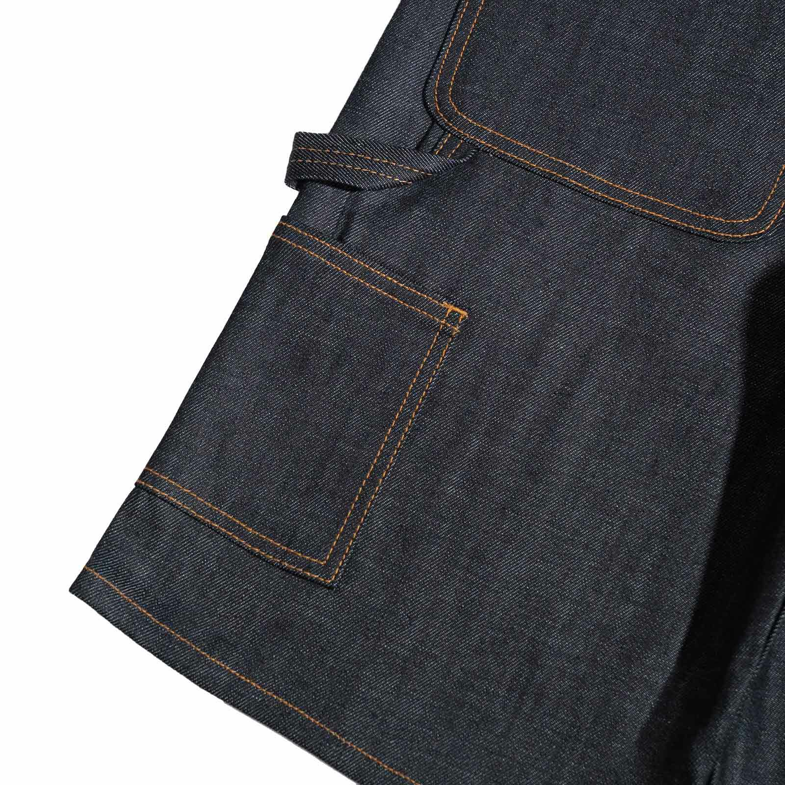 ネオブルーNEOBLUEバギーカーペンターショーツクロススーパーダーク