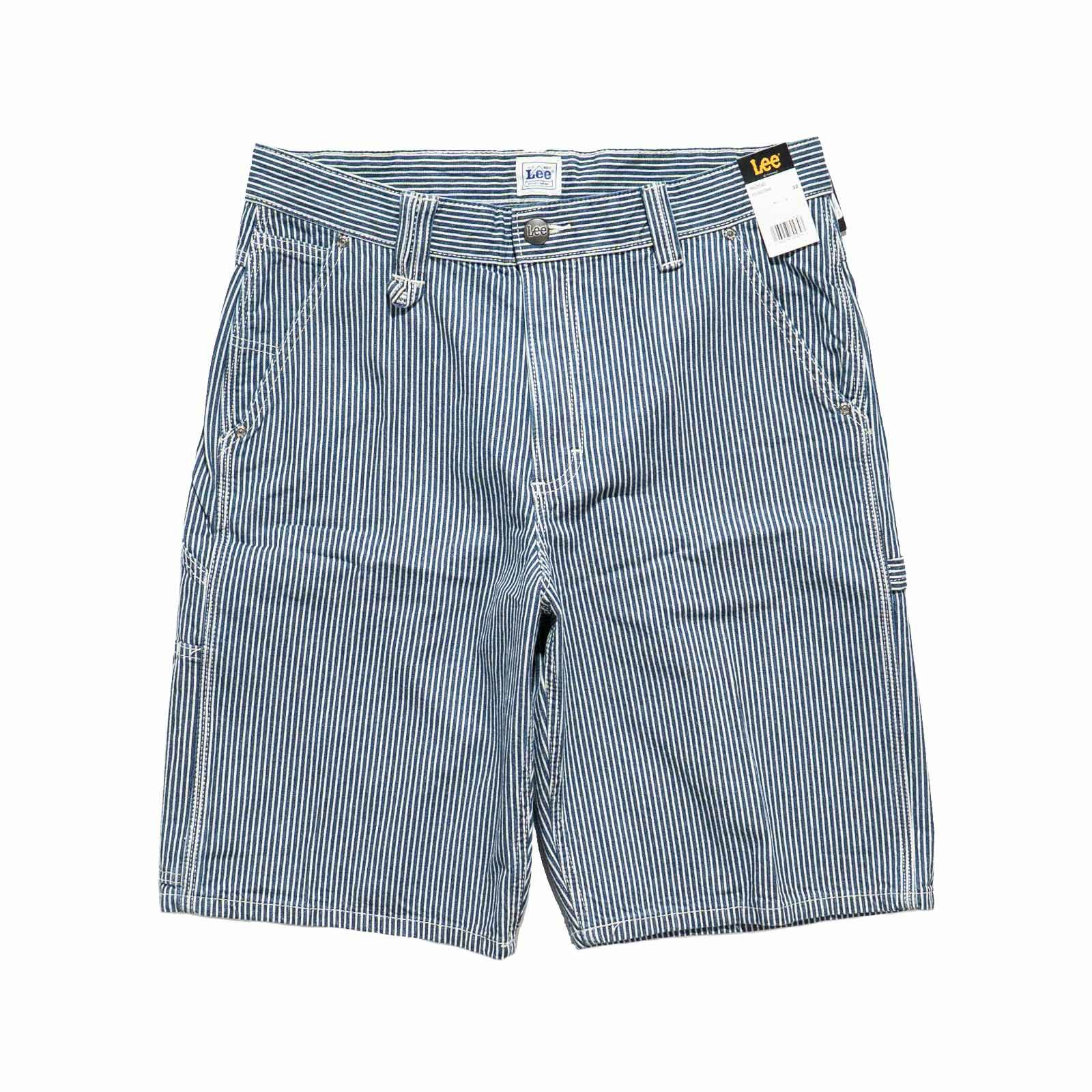 リーLeeレジェンダリーワークウェアカーペンターショーツレイルロードストライプ