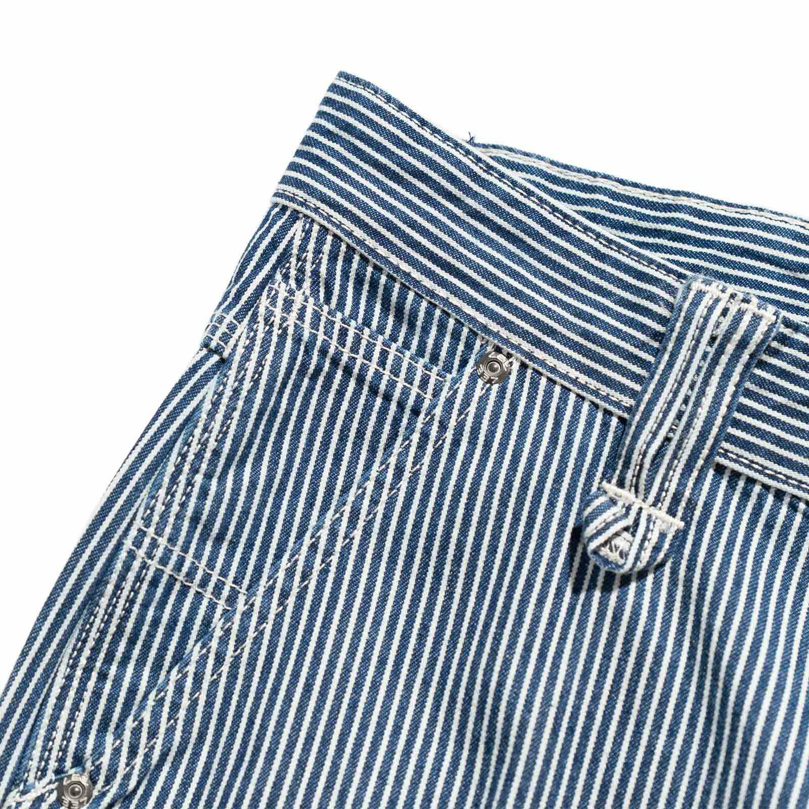 リーLeeレジェンダリーワークウェアカーペンターショーツレイルロードストライプ