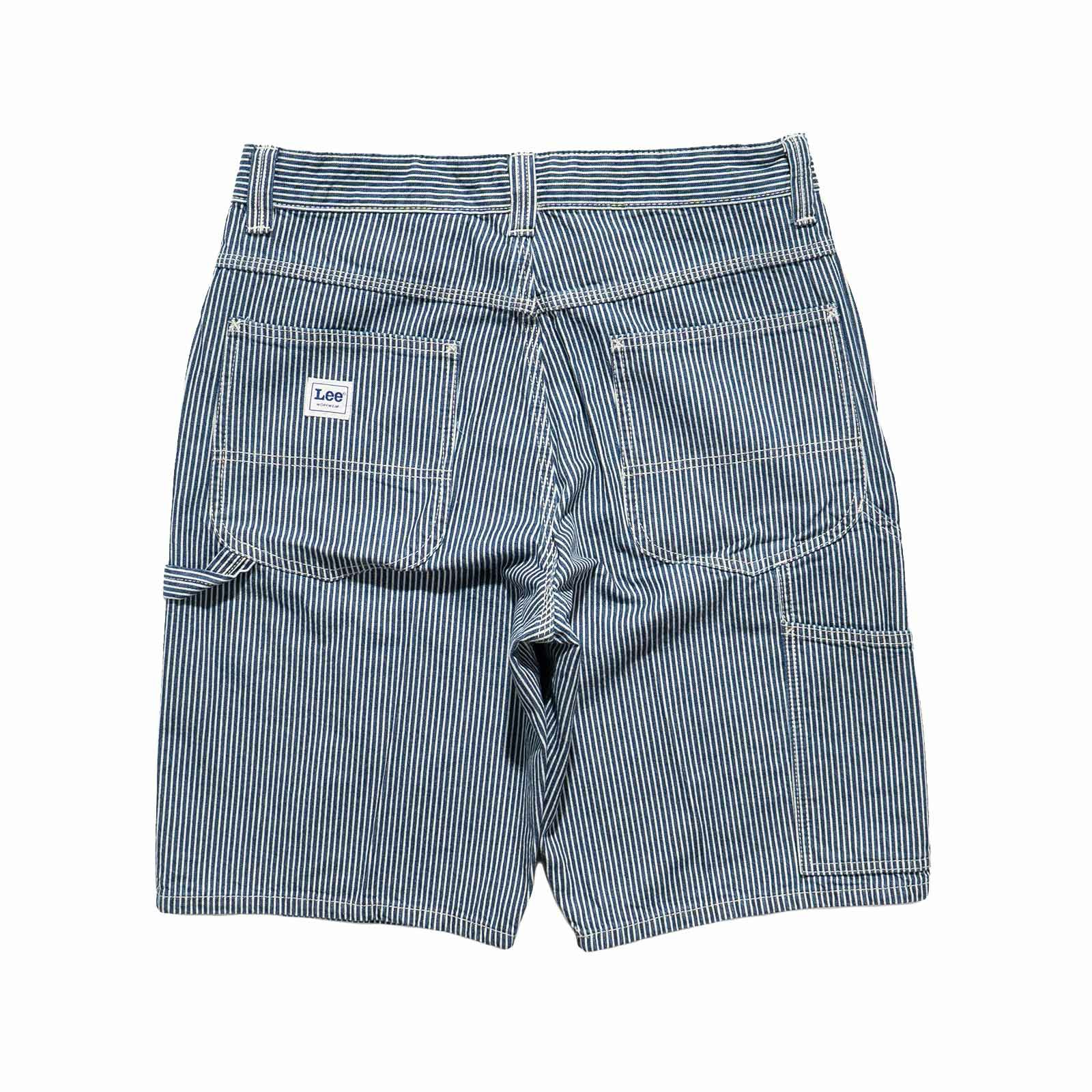 リーLeeレジェンダリーワークウェアカーペンターショーツレイルロードストライプ