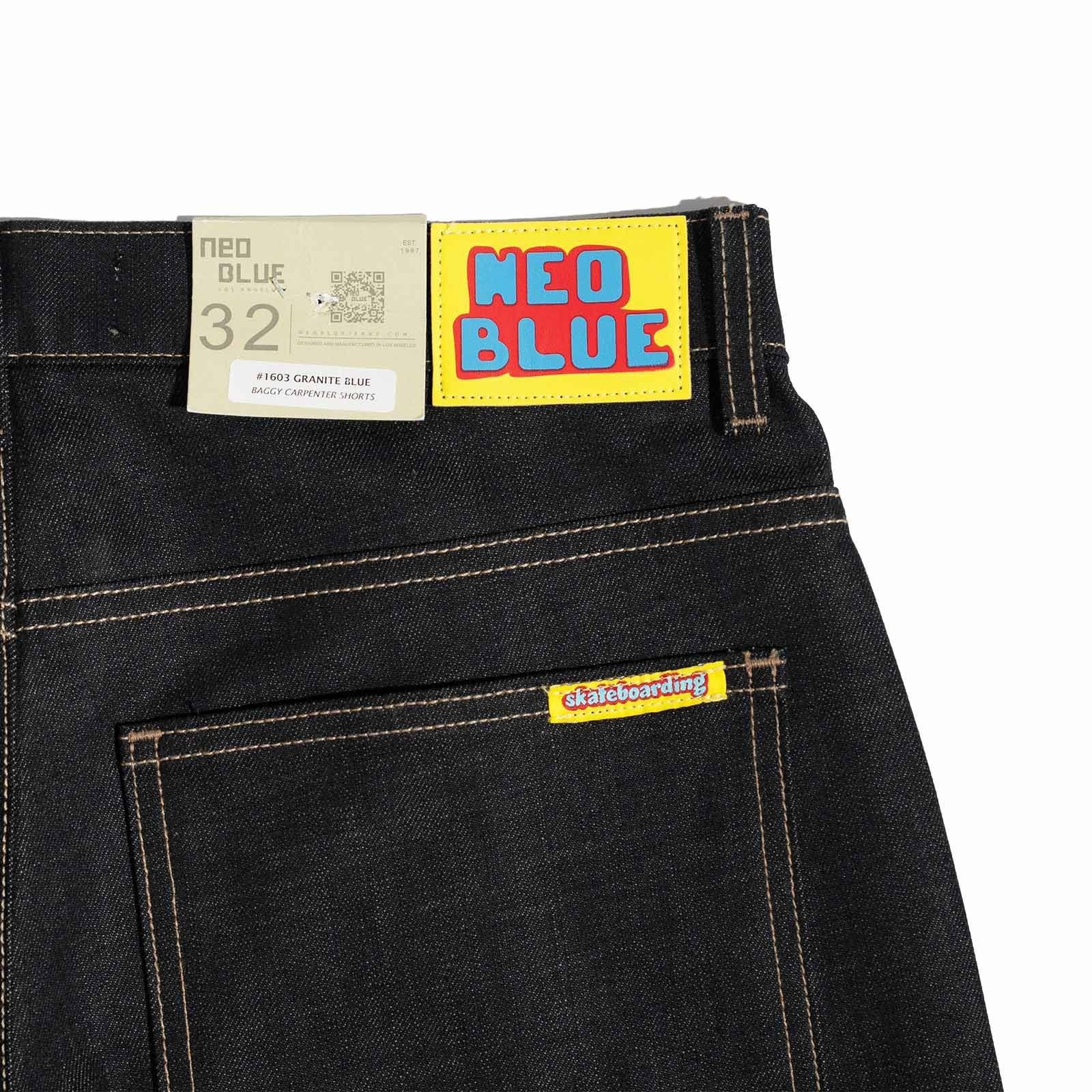 ネオブルーNEOBLUEバギーカーペンターショーツグラナイトブルー