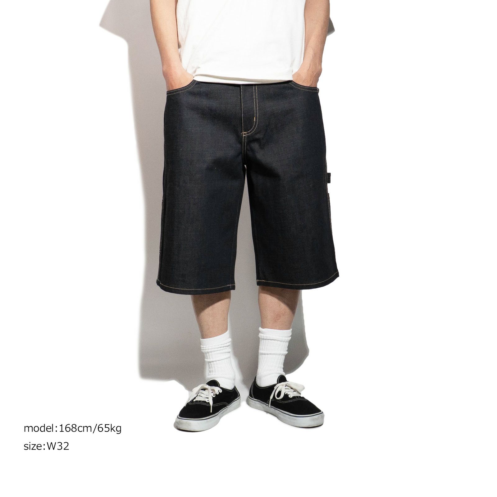 ネオブルーNEOBLUEバギーカーペンターショーツグラナイトブルー