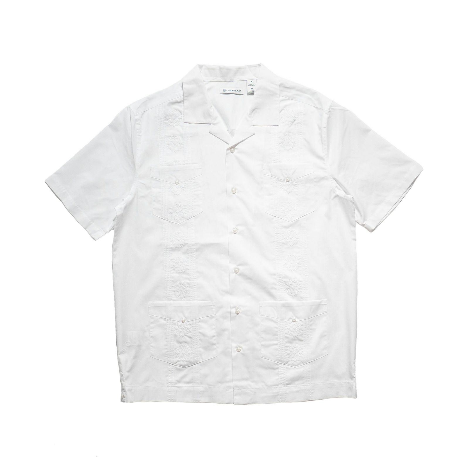 キューバベラCUBAVERAオーセンティックエンブロイダードグァジャベーラシャツ