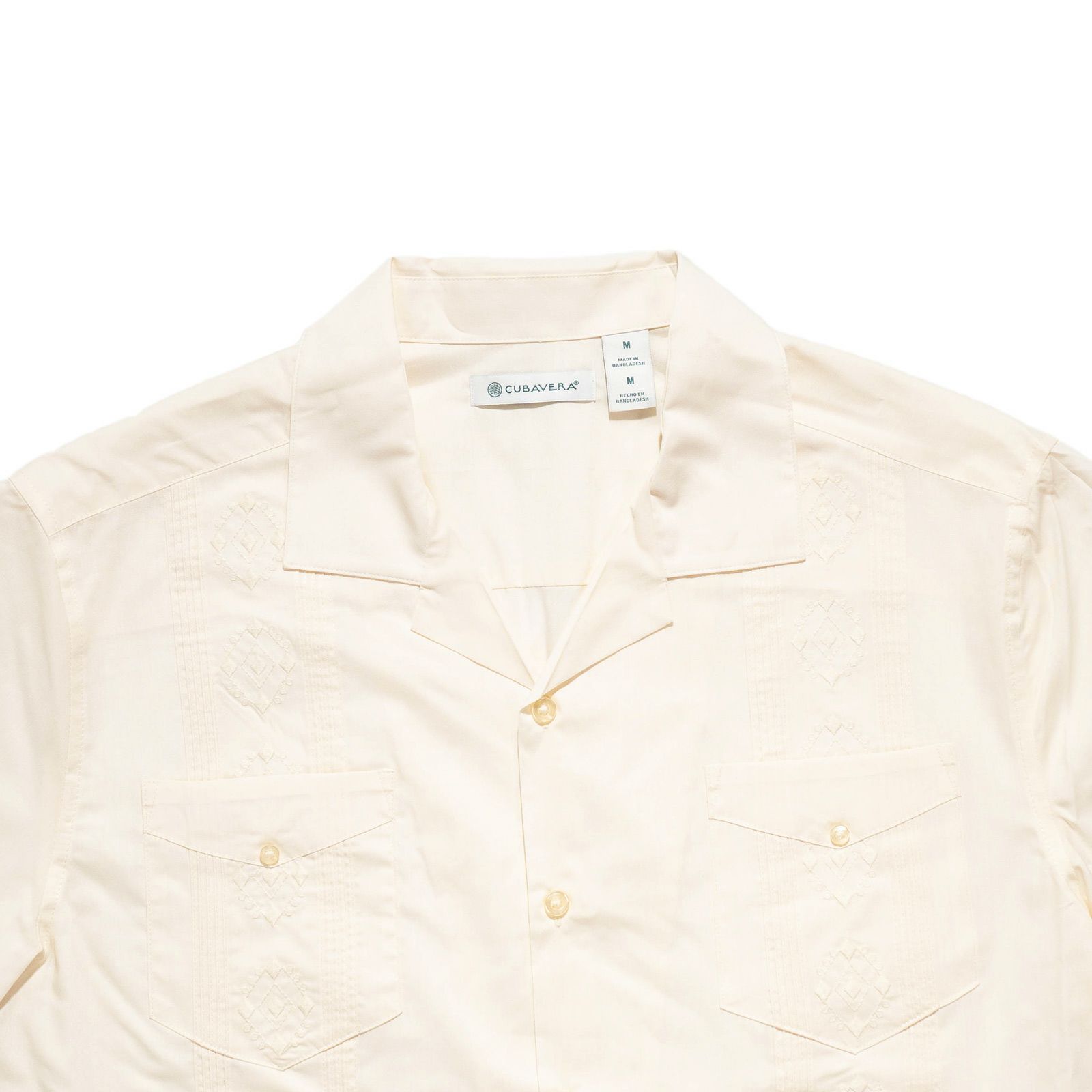 キューバベラCUBAVERAオーセンティックエンブロイダードグァジャベーラシャツ