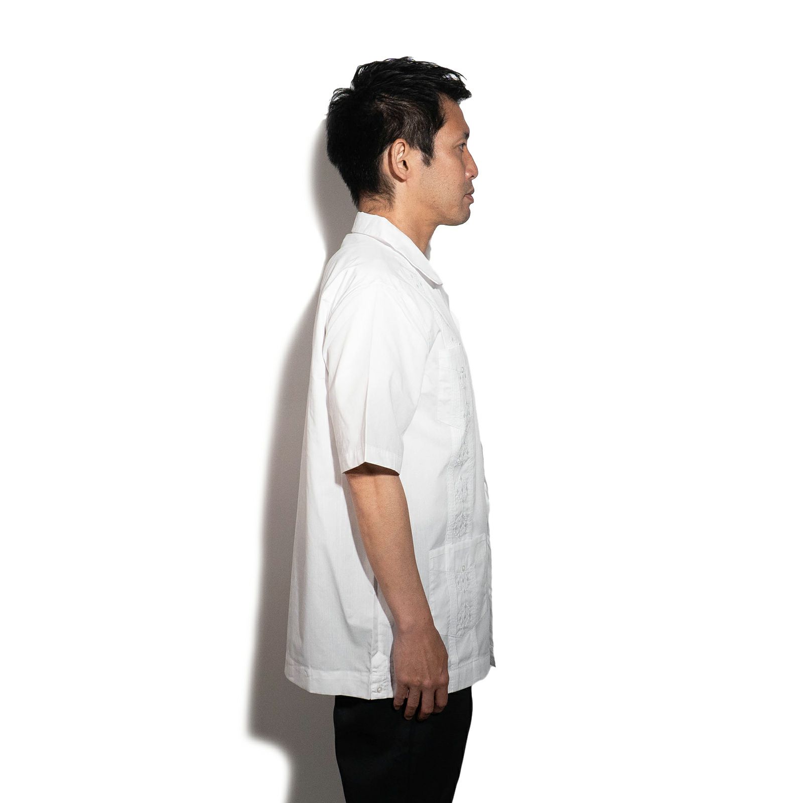 キューバベラCUBAVERAオーセンティックエンブロイダードグァジャベーラシャツ