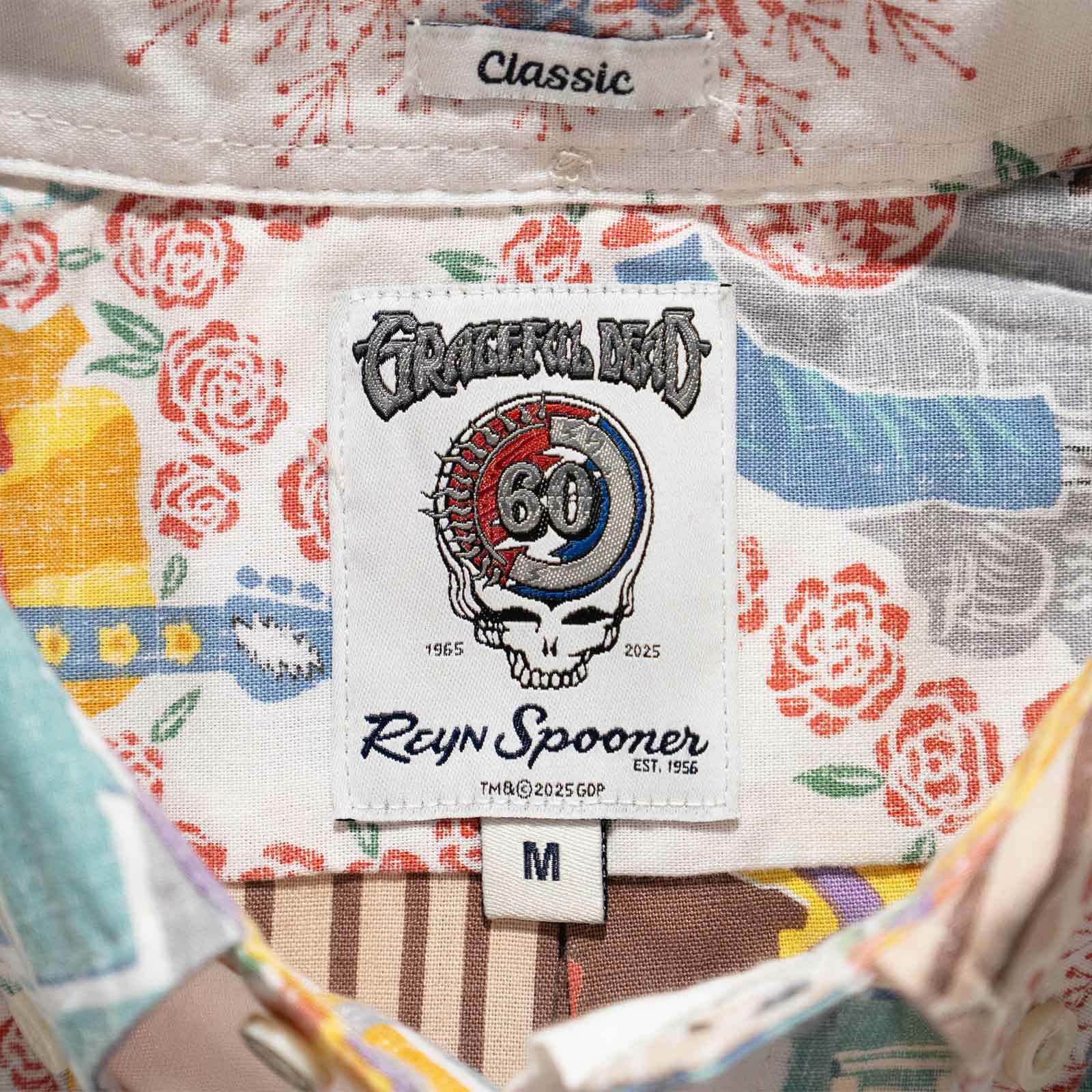 レインスプーナーREYNSPOONER半袖アロハシャツフルオープングレイトフルデッドレジェンダリーショウズ