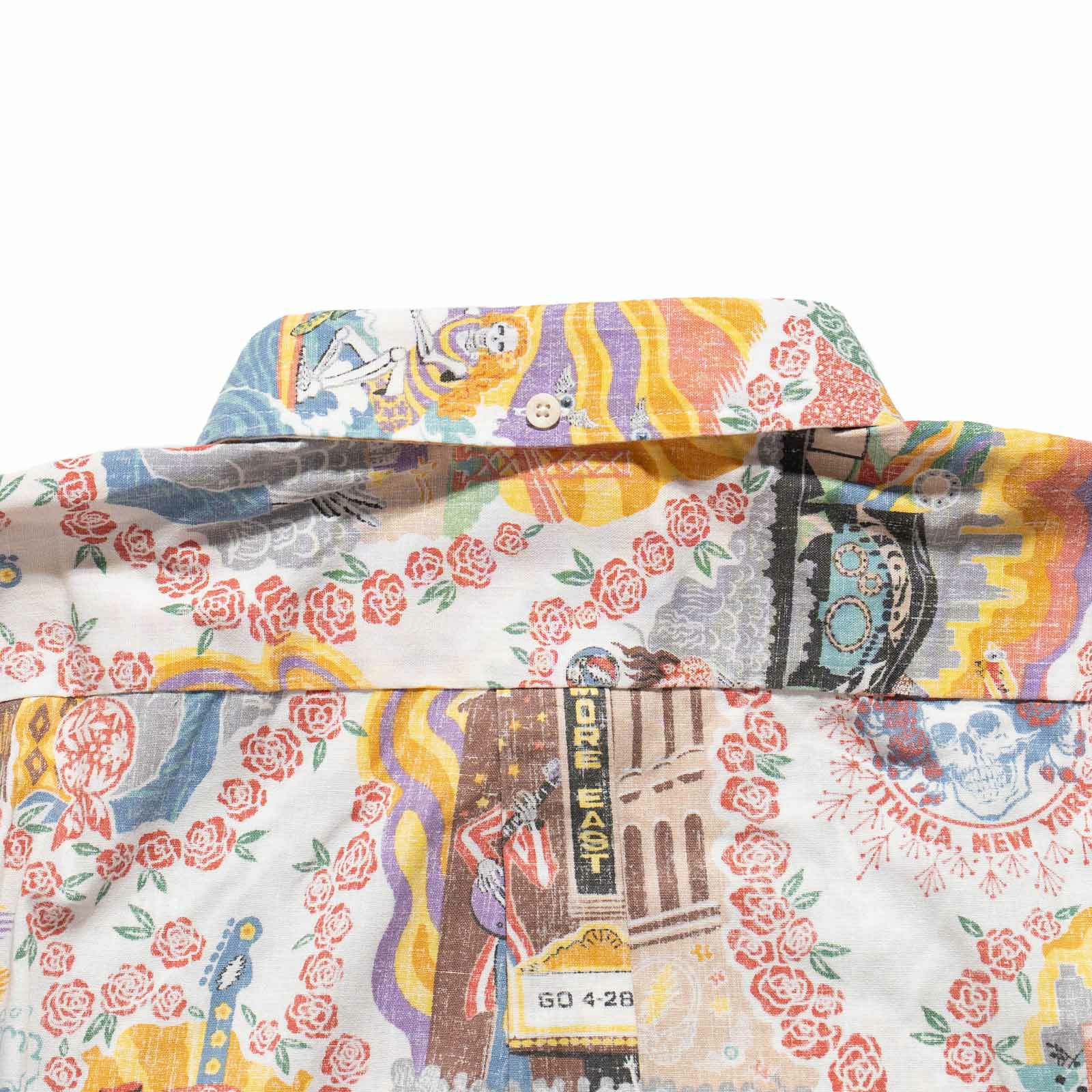 レインスプーナーREYNSPOONER半袖アロハシャツフルオープングレイトフルデッドレジェンダリーショウズ