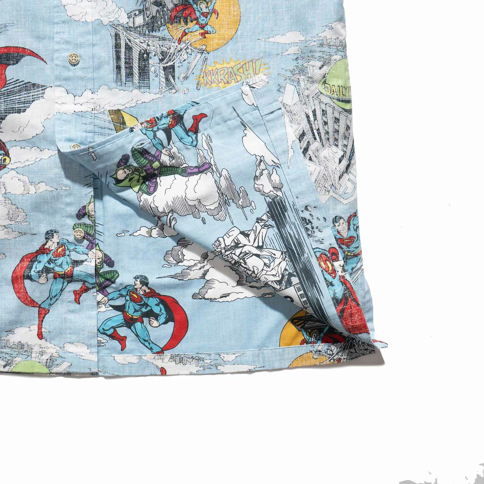 レインスプーナー×スーパーマンREYNSPOONERXSUPERMAN半袖アロハシャツクラークケント