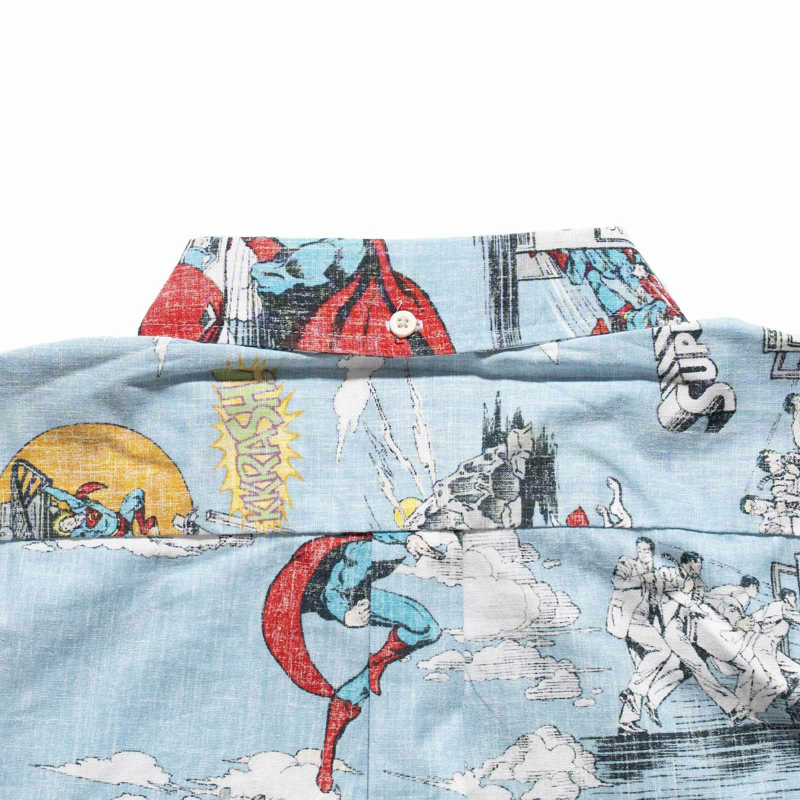 レインスプーナー×スーパーマンREYNSPOONERXSUPERMAN半袖アロハシャツクラークケント