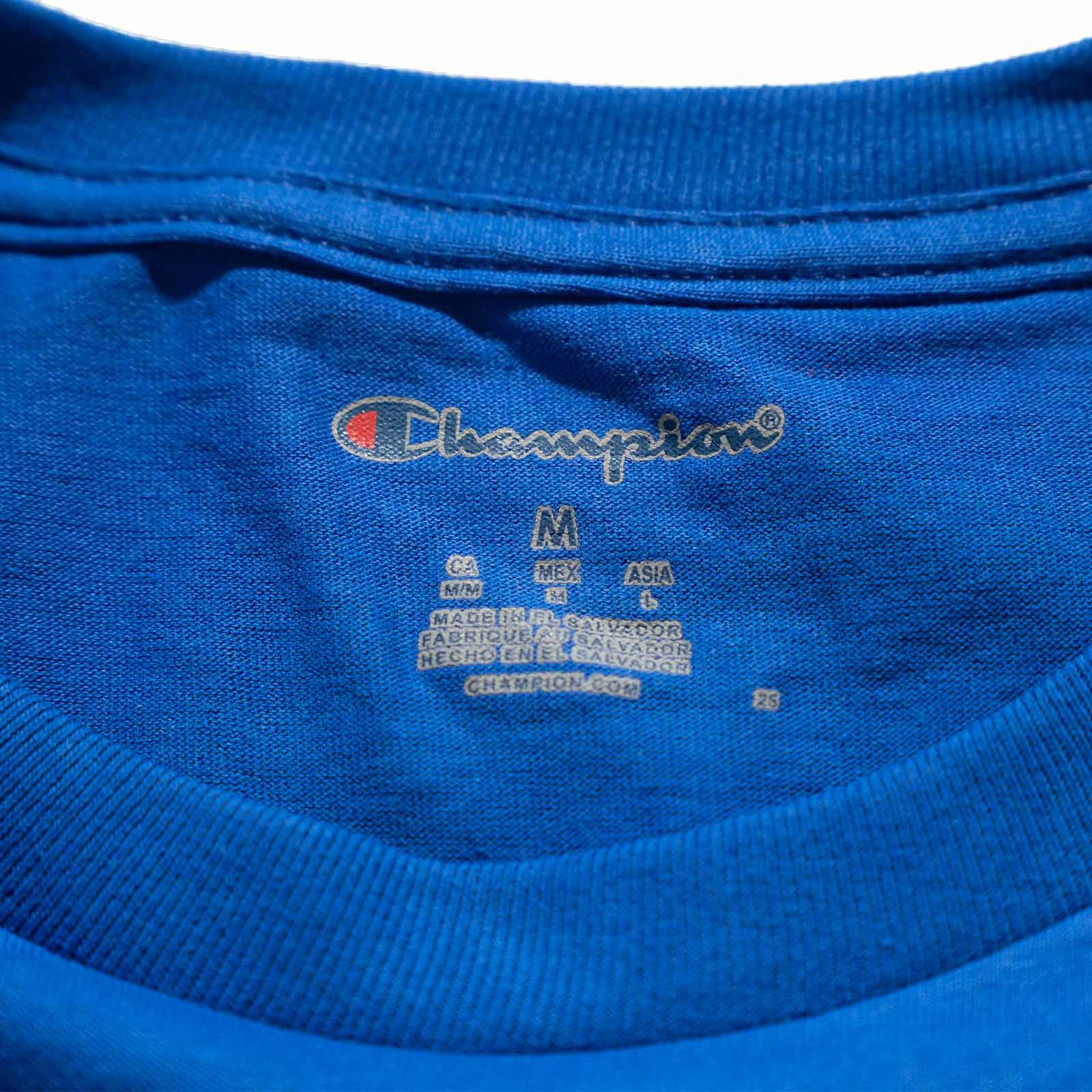 DUKEUNIVERSITYオフィシャルロゴカレッジTシャツチャンピオンボディ